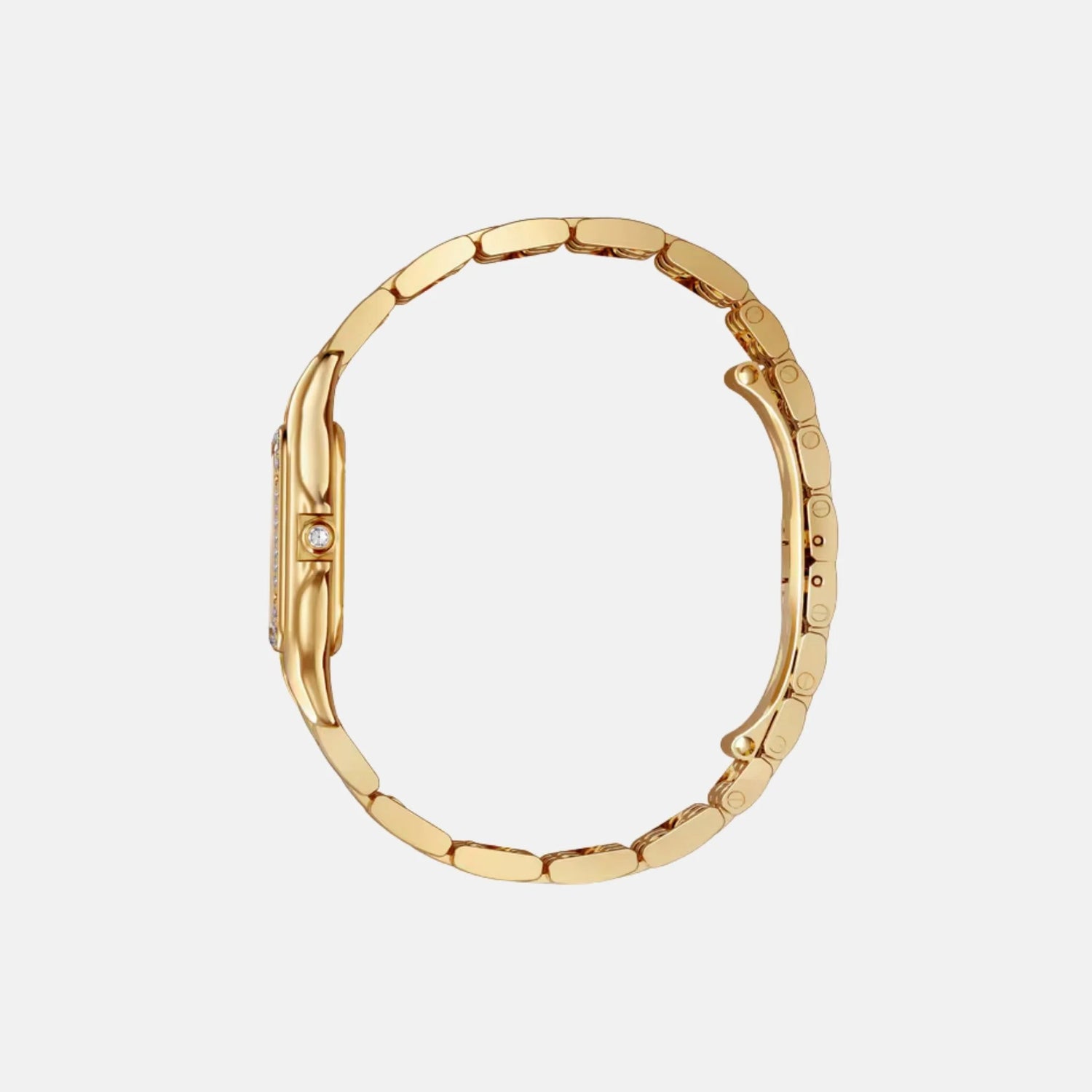 Cartier Panthere Small Model Yellow Gold Diamond Set WJPN0053, Side