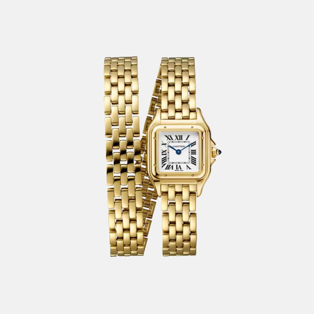 Cartier Panthere Small Model Yellow Gold Double Loop WGPN0013, Front