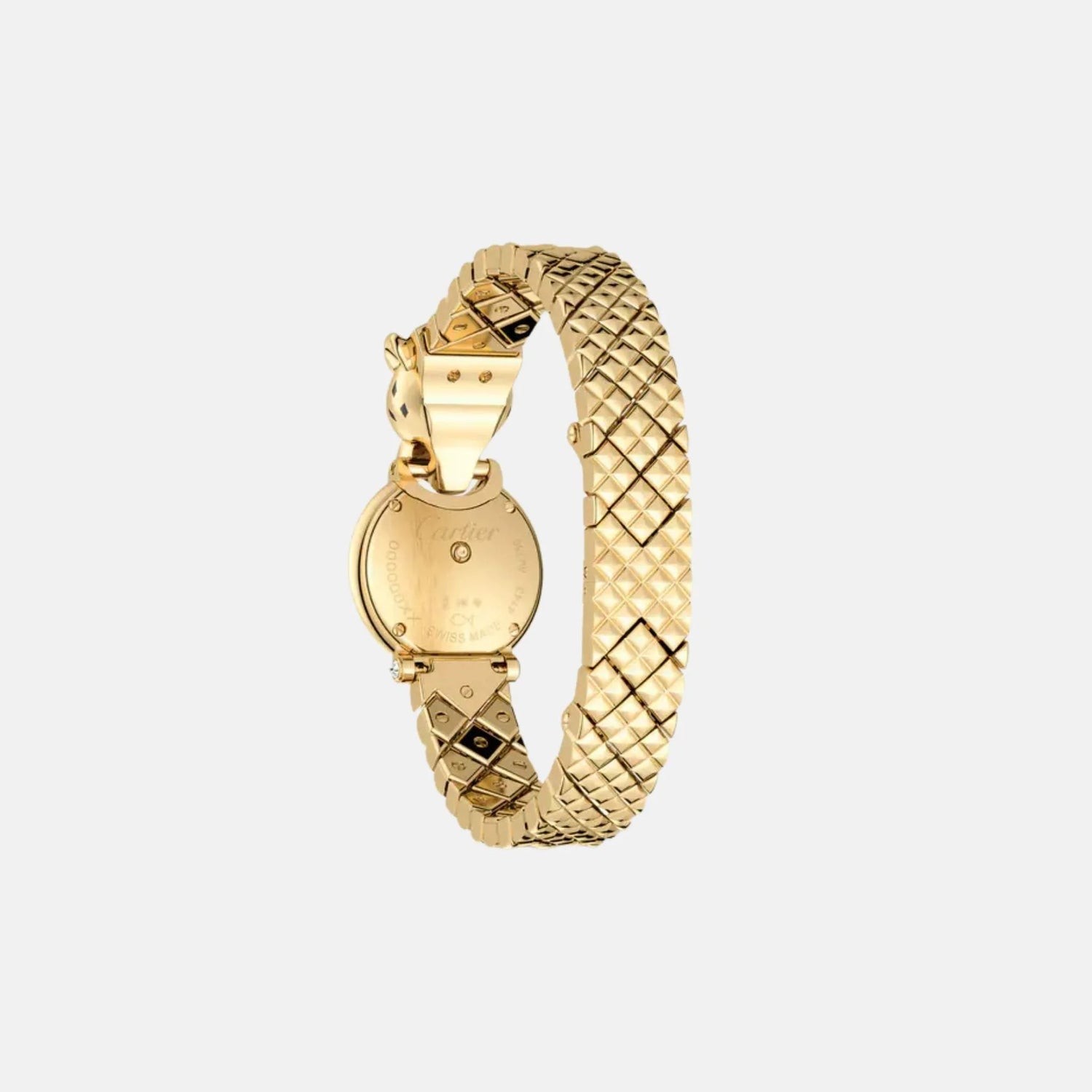 Cartier Panthere Yellow Gold Diamond Panther Head HPI01380, Back