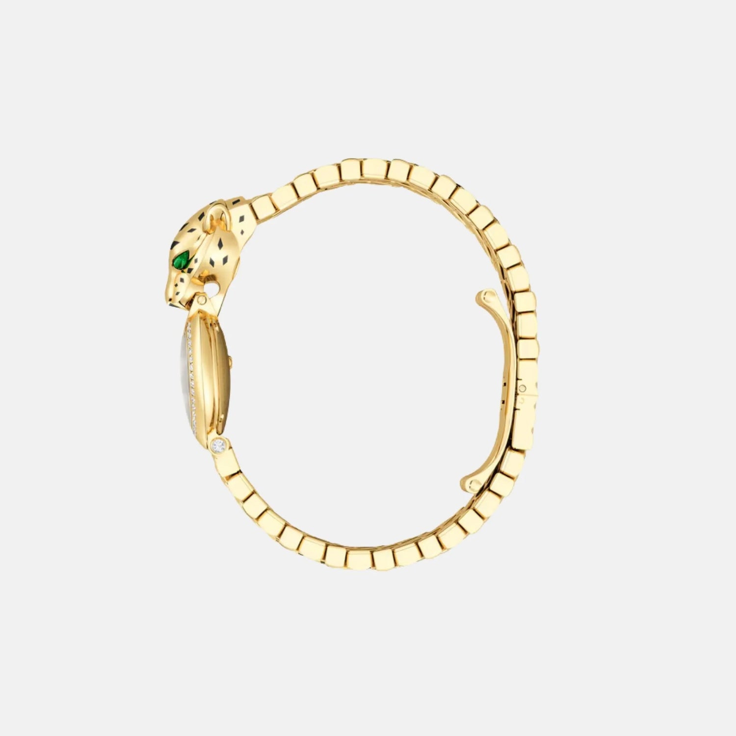 Cartier Panthere Yellow Gold Diamond Panther Head HPI01380, Side