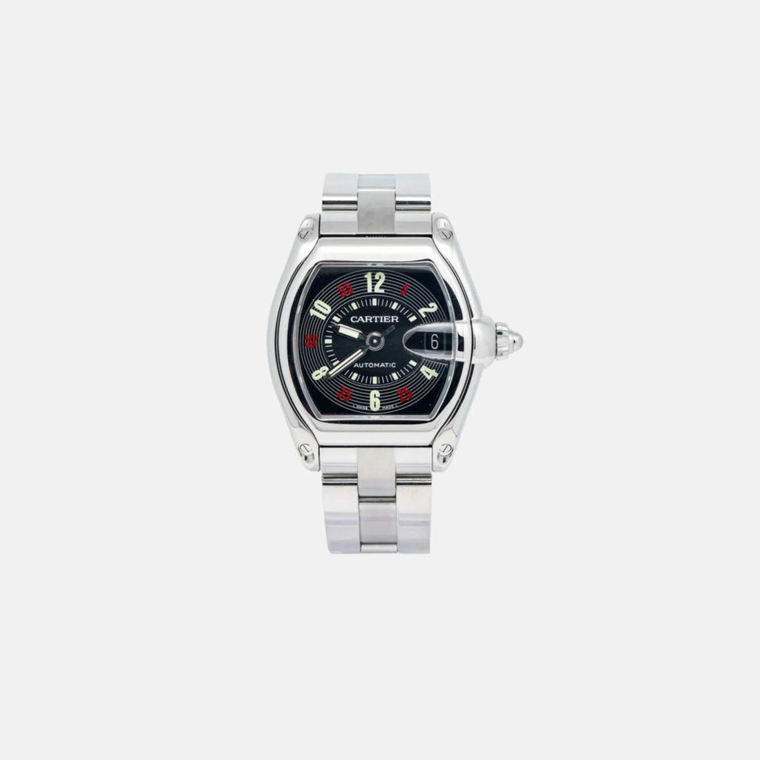 Cartier Roadster Stainless Steel 38mm W62002V3, Front