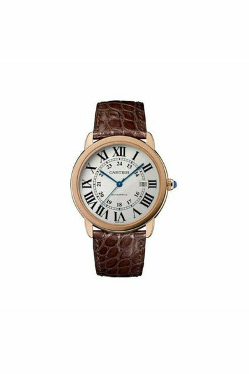 Ronde Solo De Cartier 18Kt Rose Gold 42Mm Men&