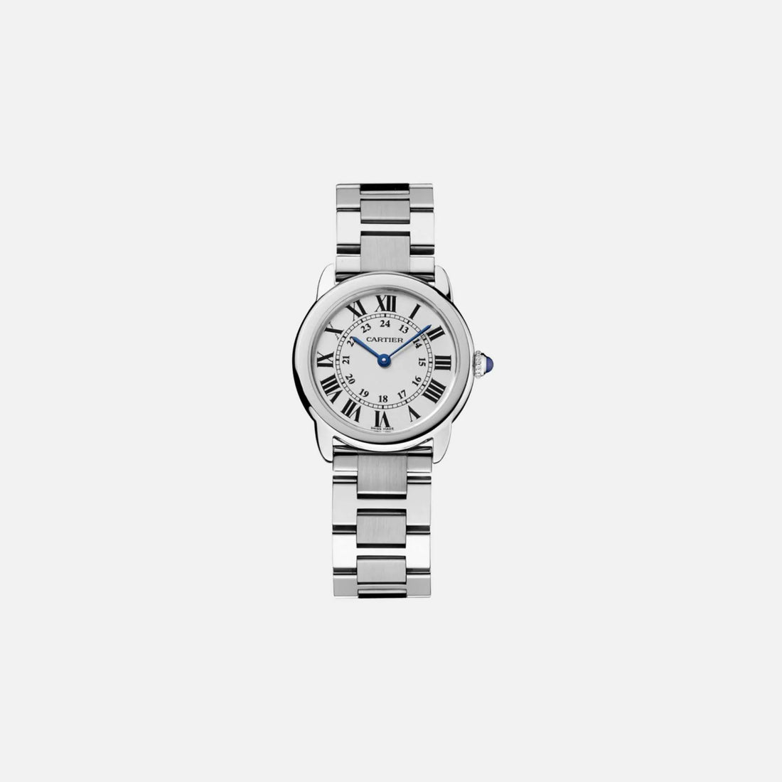 Cartier Rondo Solo Stainless Steel 29.5mm W6701004, Front