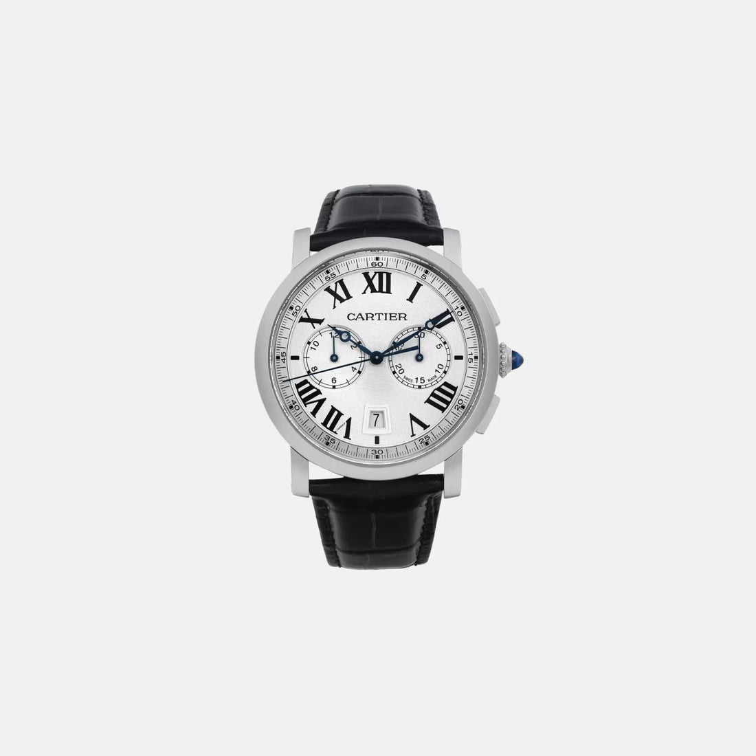 Cartier Rotonde De Cartier Chronograph Stainless Steel 40mm WSRO0002, Front