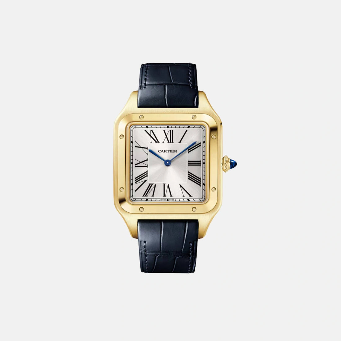 Cartier Santos Dumont Extra Large 18K Yellow Gold WGSA0108, Front