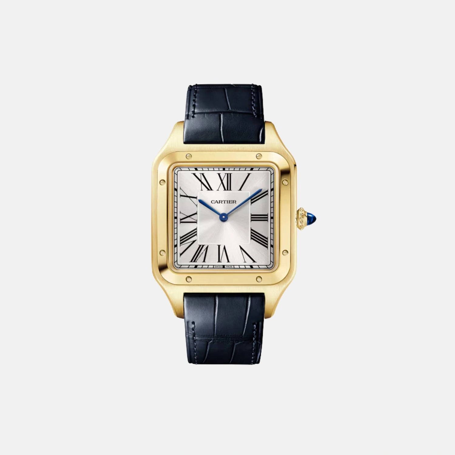 Cartier Santos Dumont Extra Large 18K Yellow Gold WGSA0108, Front
