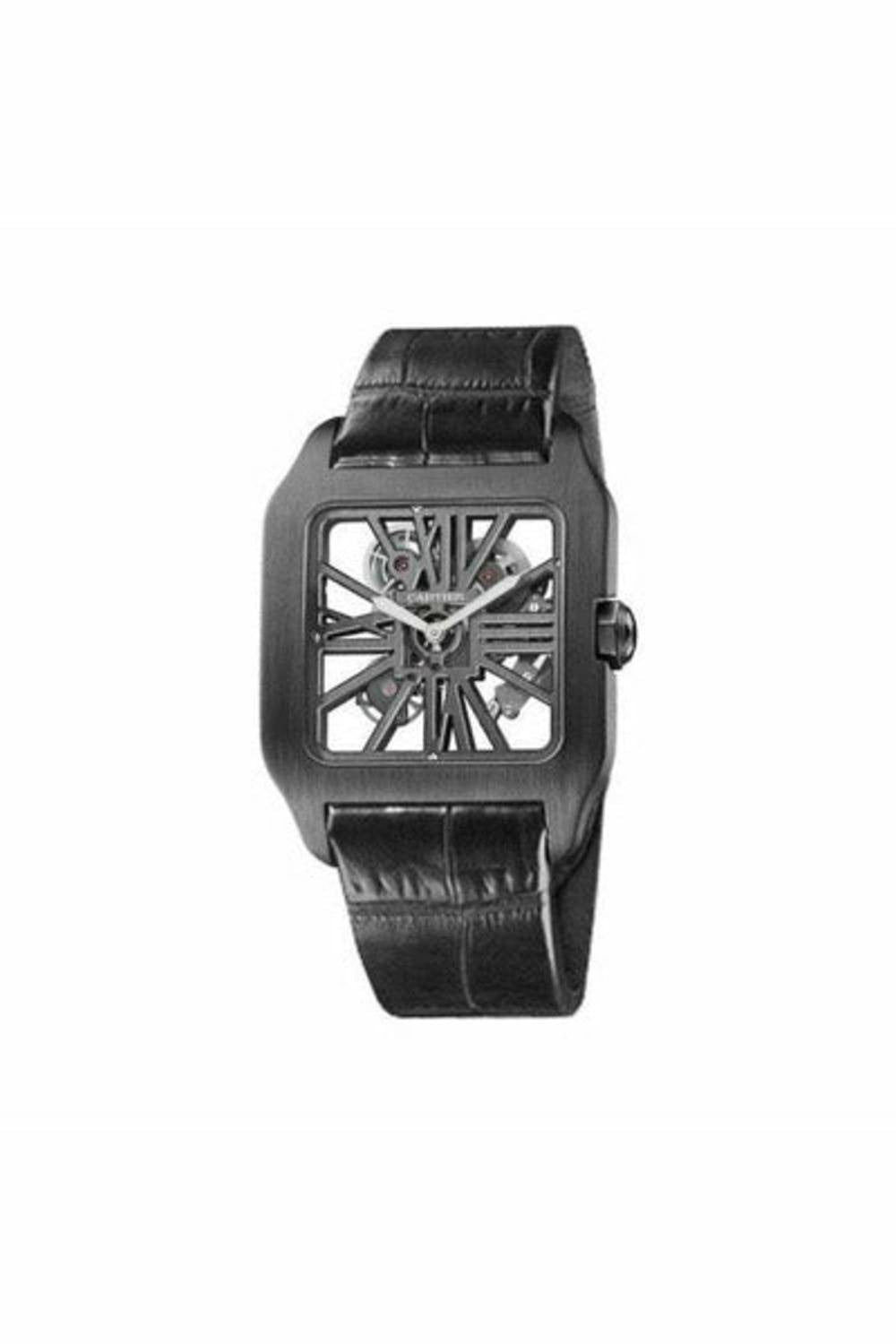 Santos Dumont Skeleton Titanium 38.7Mm Men&