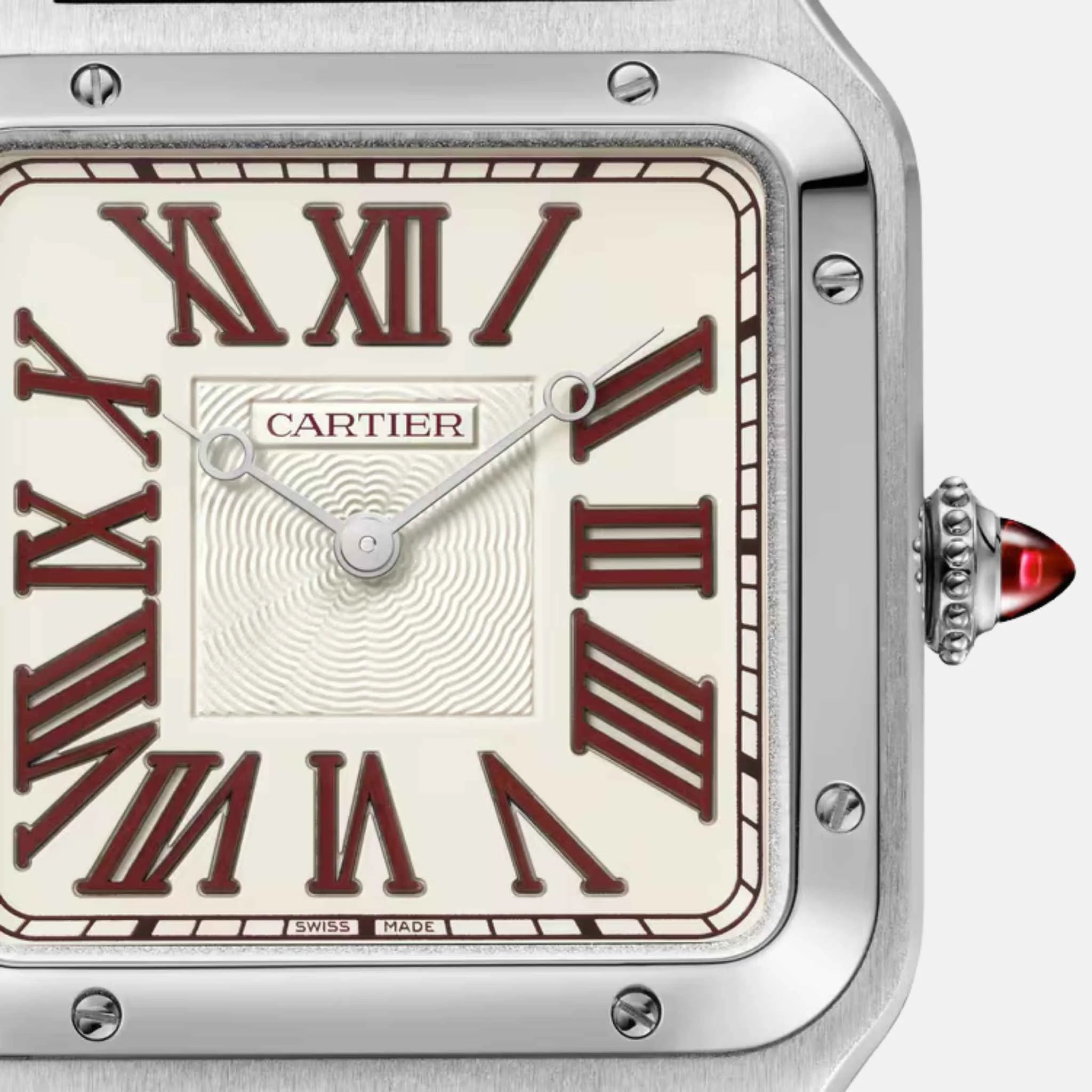 Cartier Santos Dumont XL Limited Edition Platinum WGSA0082, Close