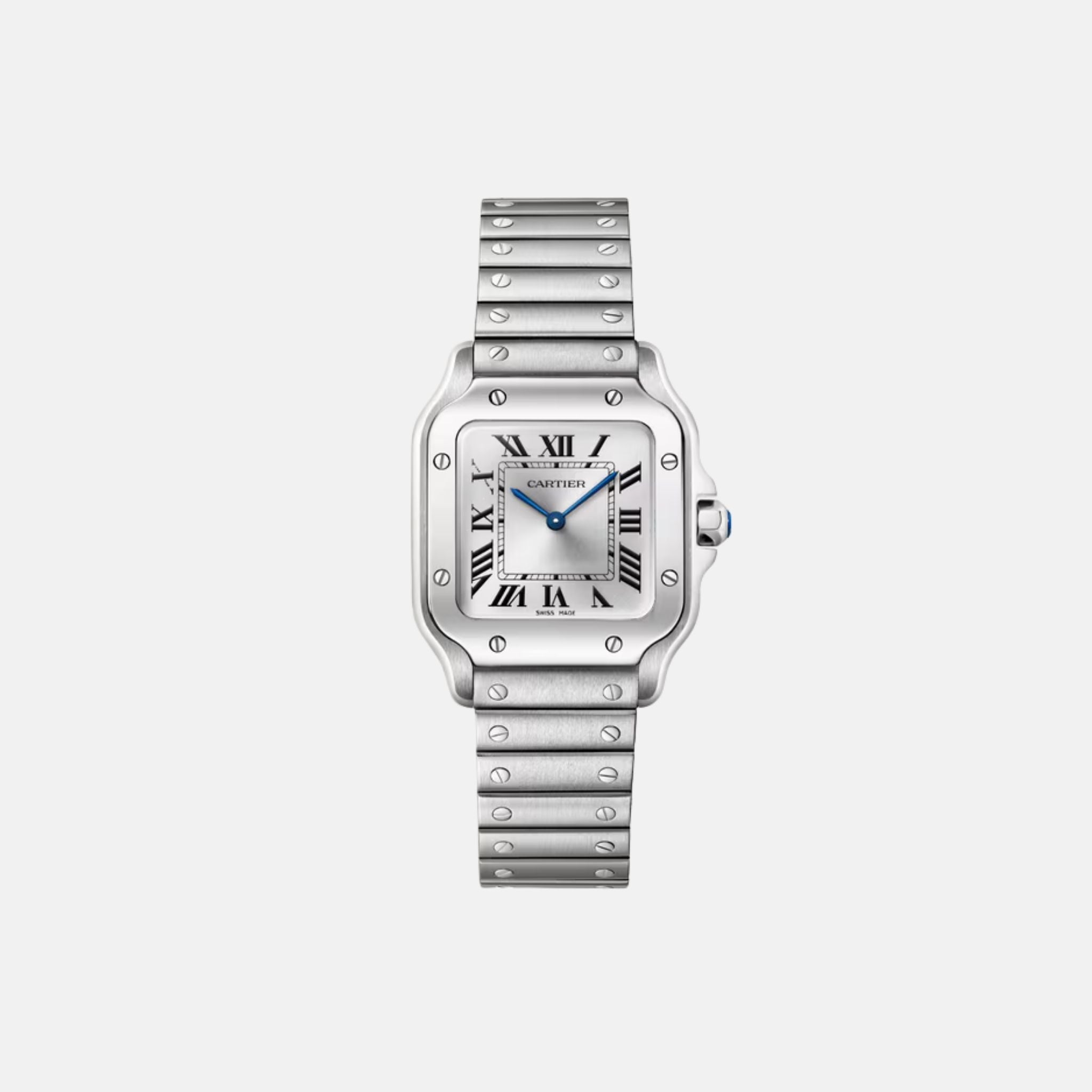 Cartier Santos Small Model Steel Quartz WSSA0082