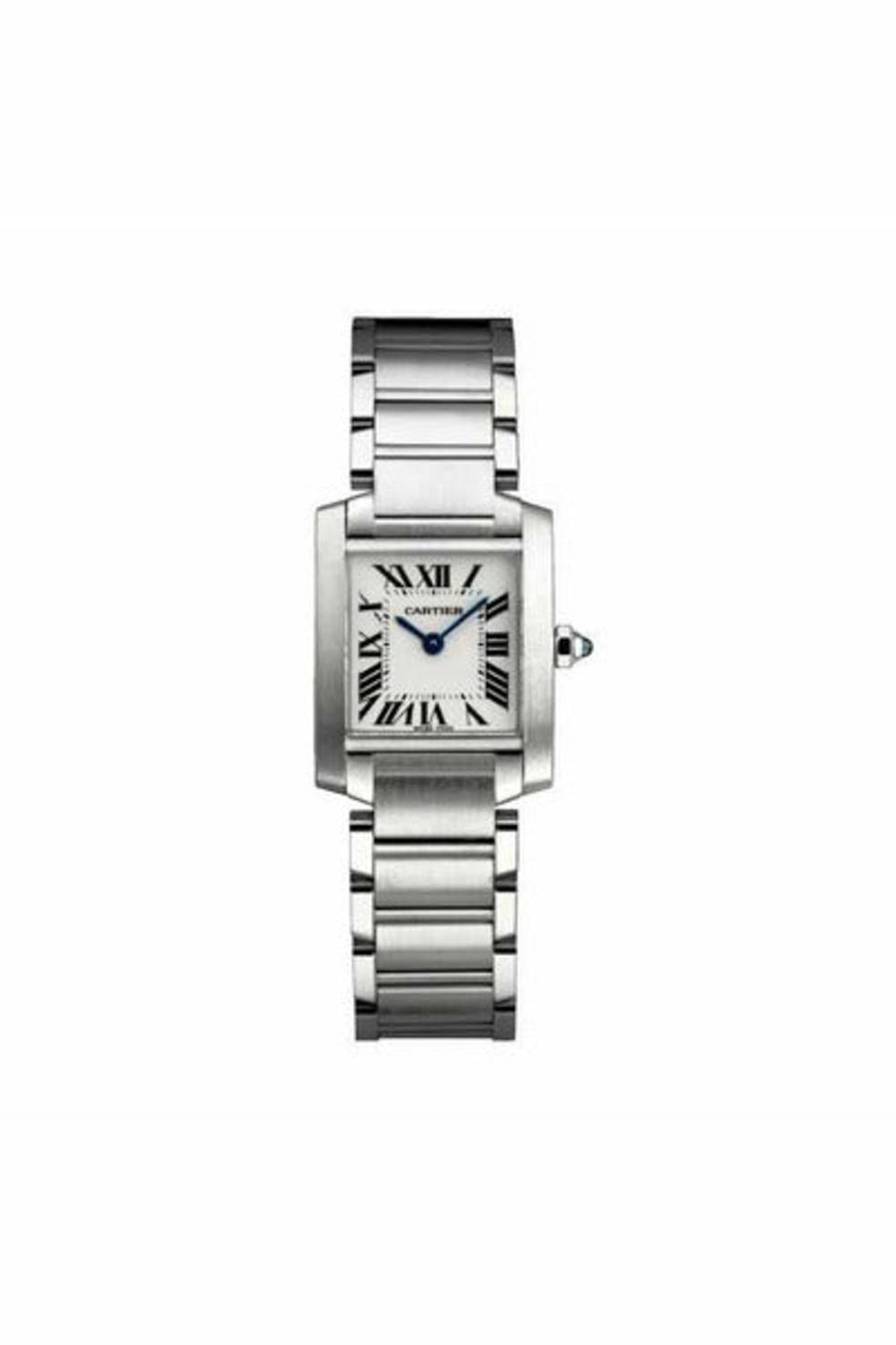 Tank Francaise 25Mm X 20Mm Stainless Steel Ladies Watch