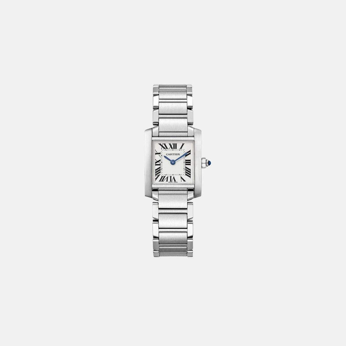 Cartier Tank Francaise 25X20 mm Stainless Steel W51008Q3, Front