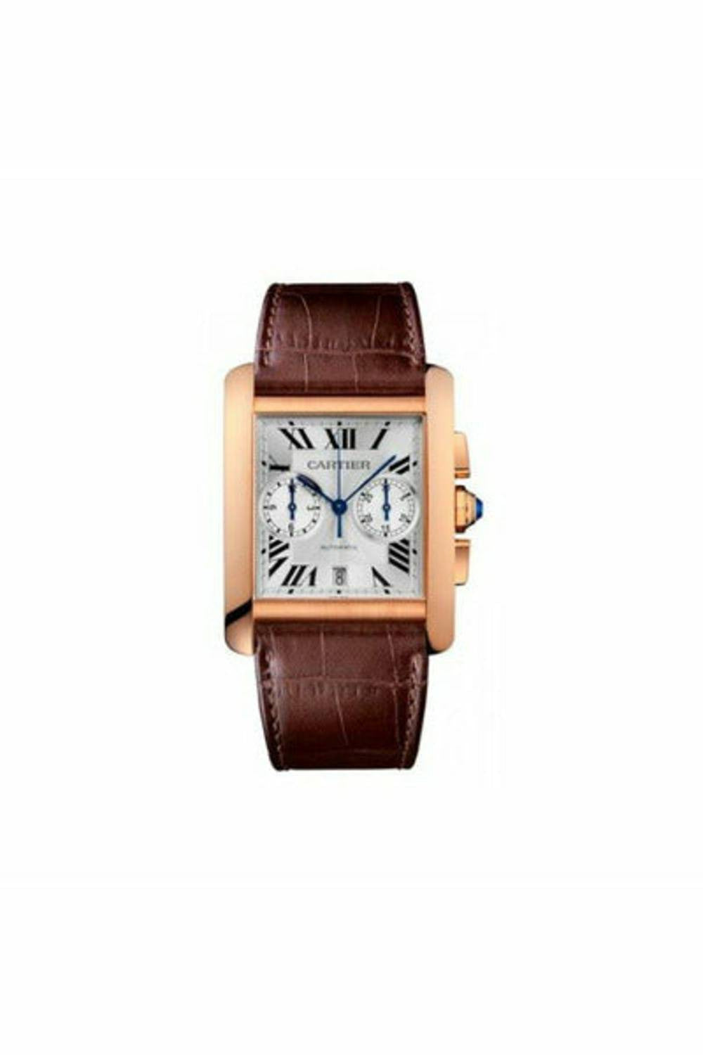 Tank Mc 18Kt Rose Gold 44Mm X 34Mm Men&