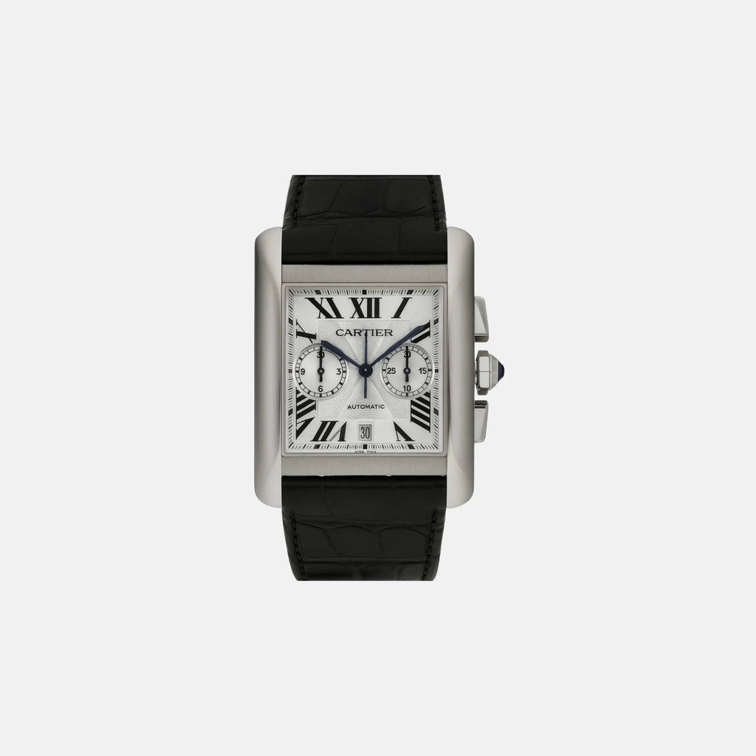 Cartier Tank Mc Stainless Steel 34.3X44 mm W5330007, Front