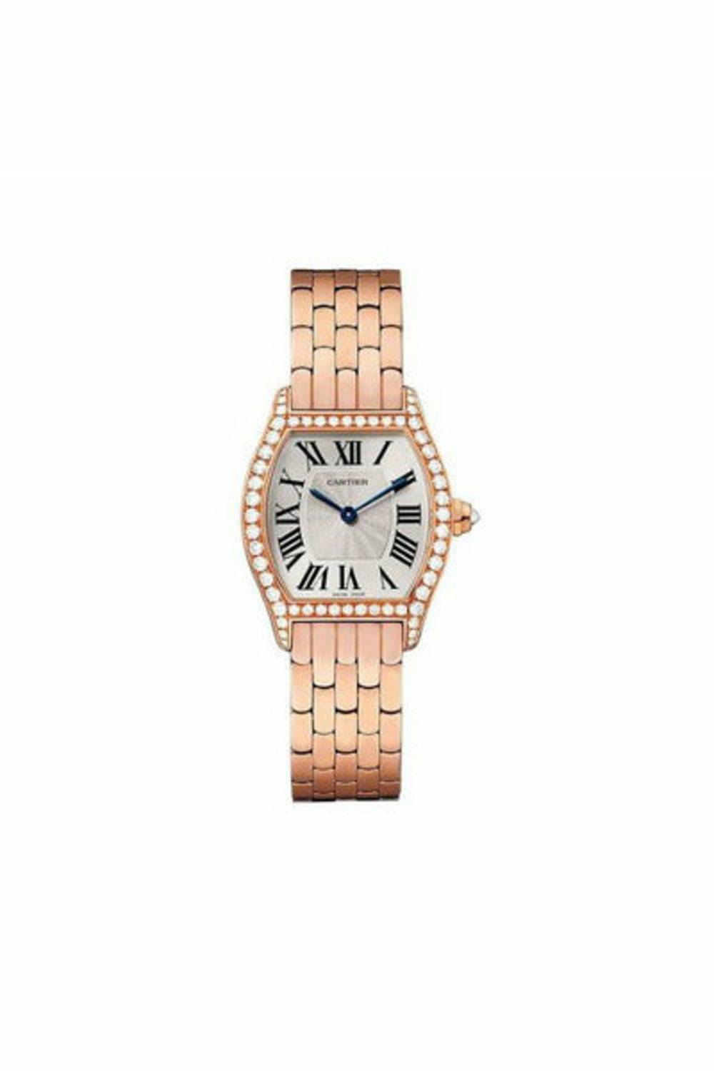 Tortue 30Mm X 24Mm 18Kt Rose Gold Ladies Watch Wa501010