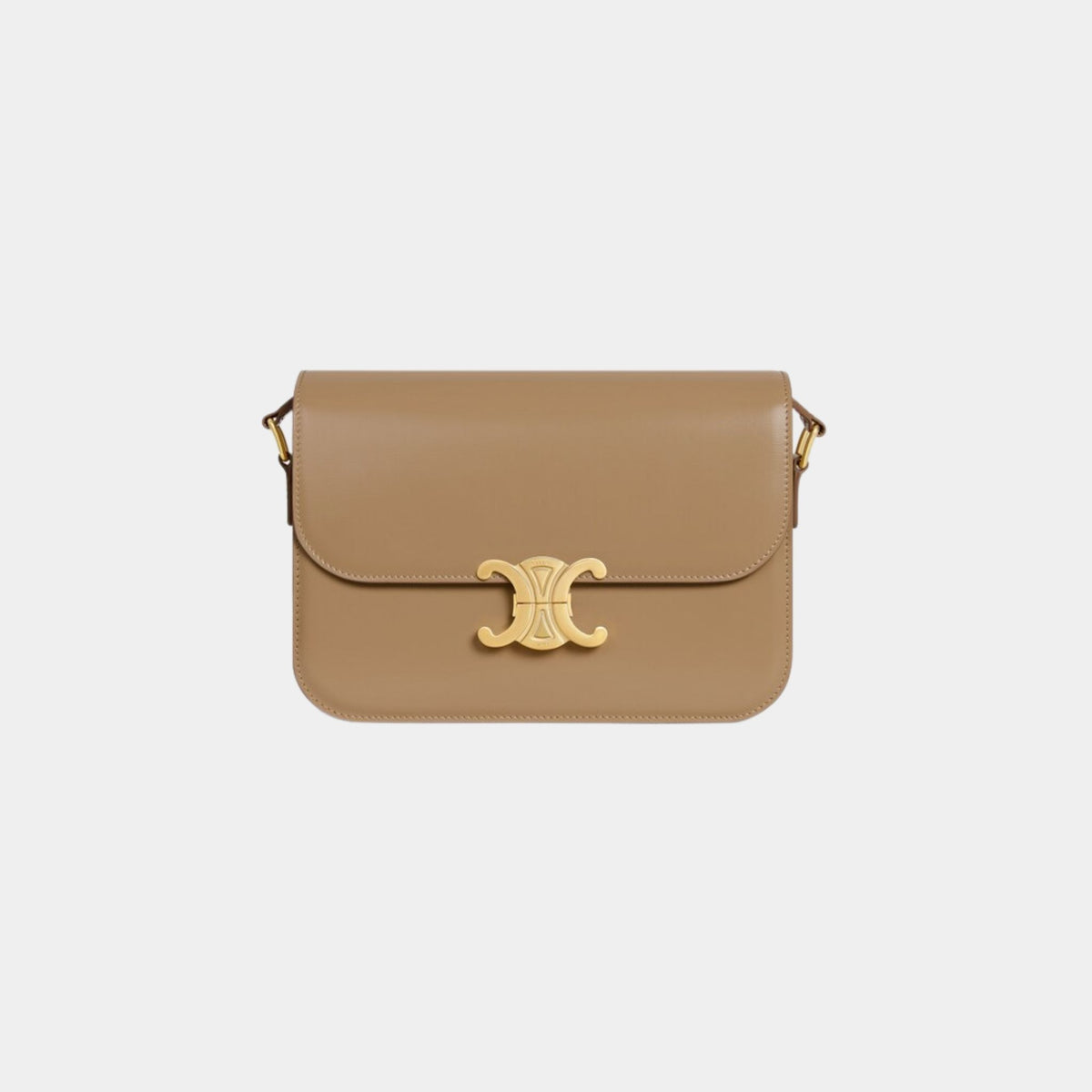 Classique Triomphe Bag In Shiny Calfskin Handbag