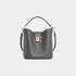 Celine Medium Louise Bag In Smooth Calfskin Handbag, Anthracite, Front View