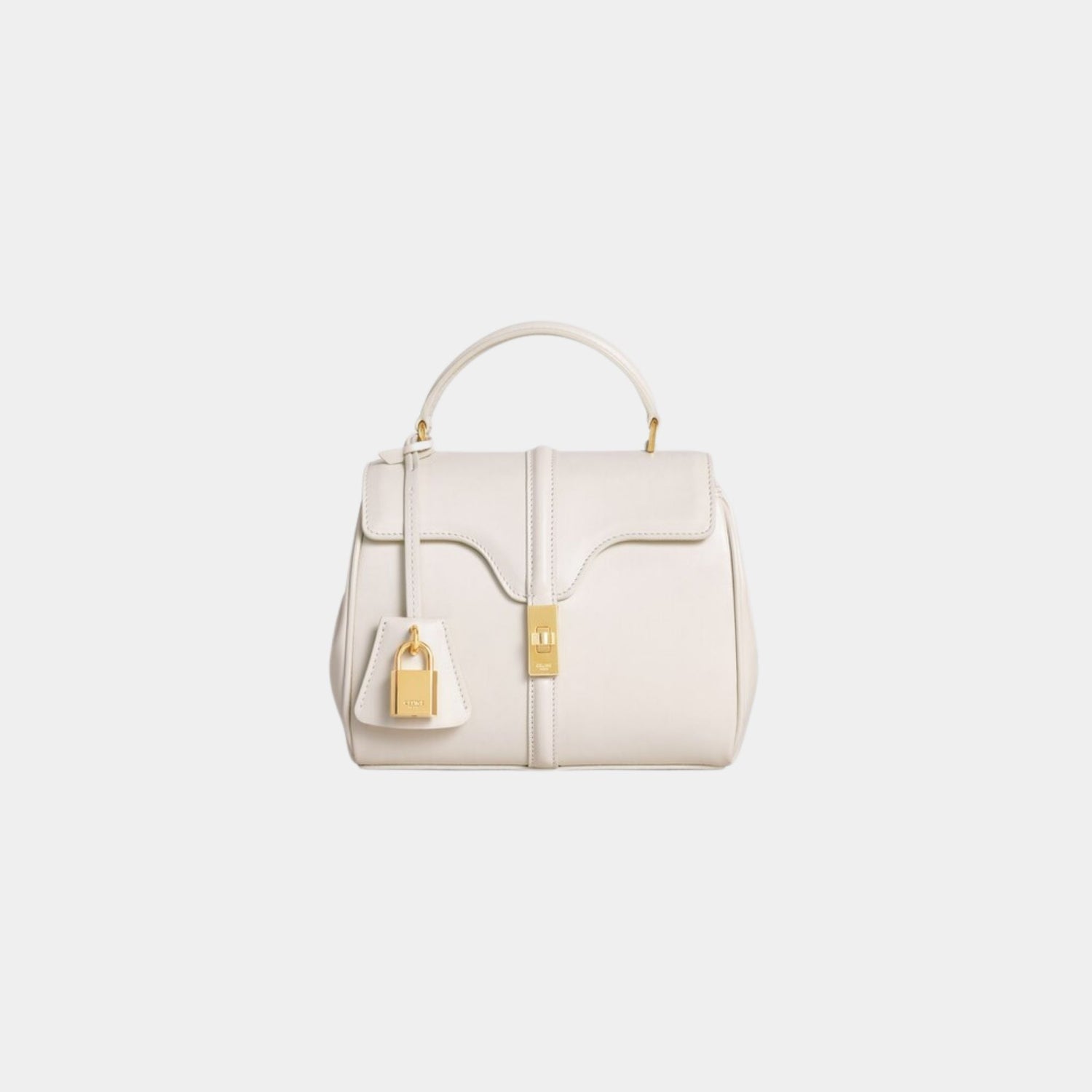 Mini 16 In Satinated Calfskin Handbag