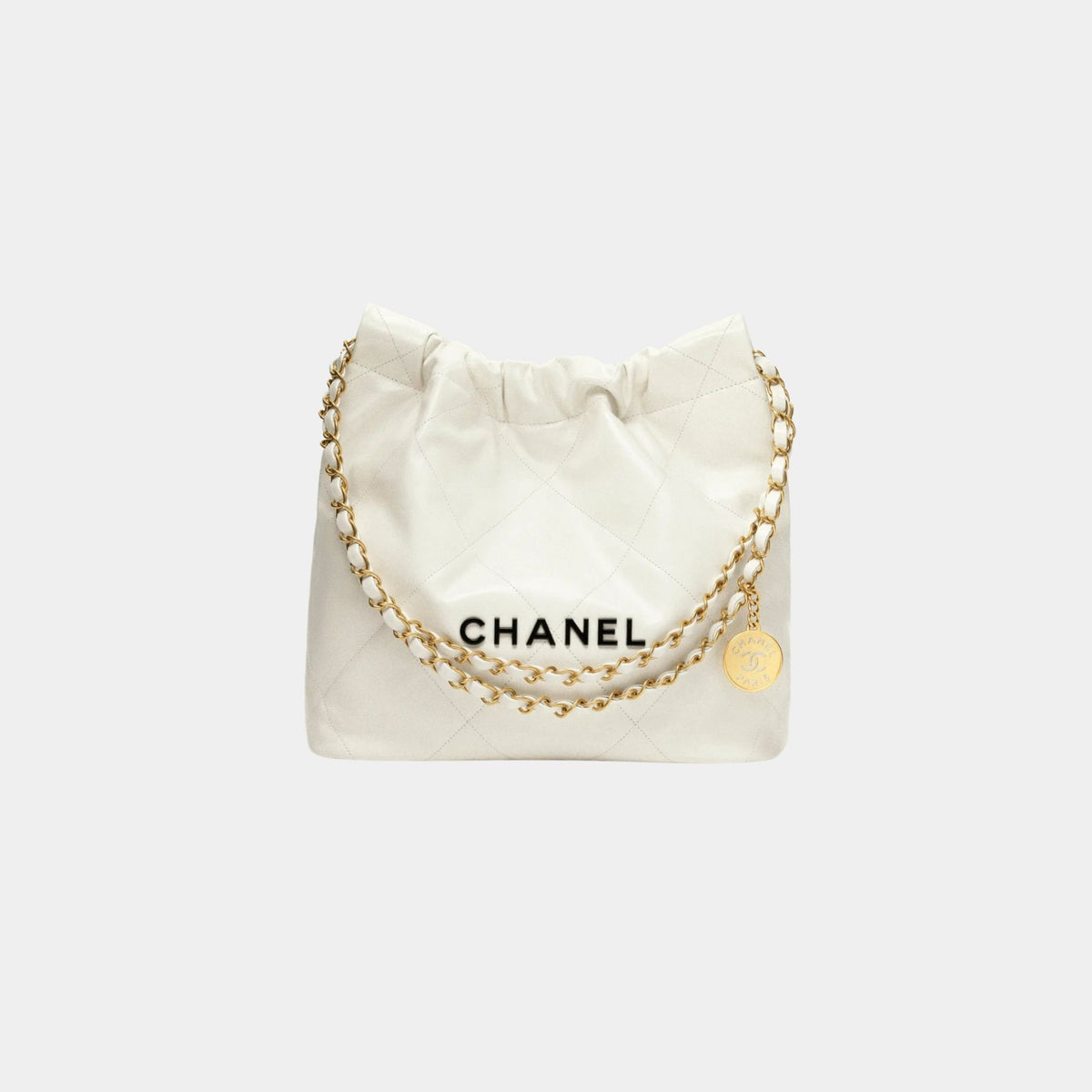 حقيبة CHANEL 22 Small من جلد عجل