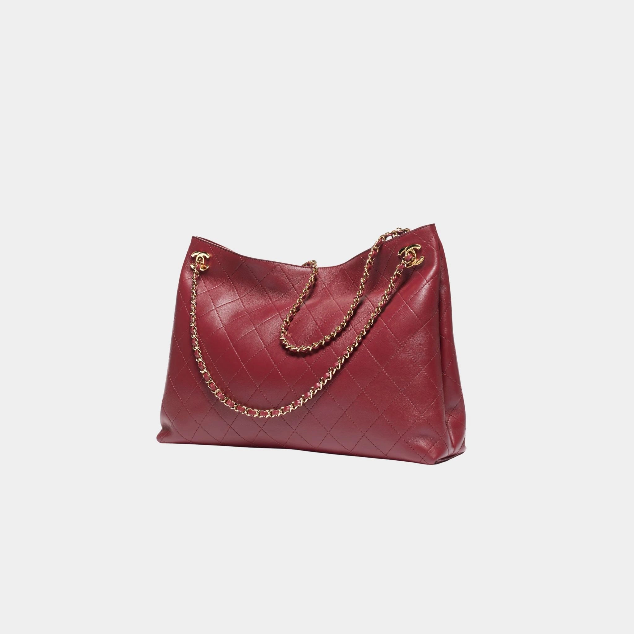 Chanel Basket Lamb &amp; Gold-Plated Metal