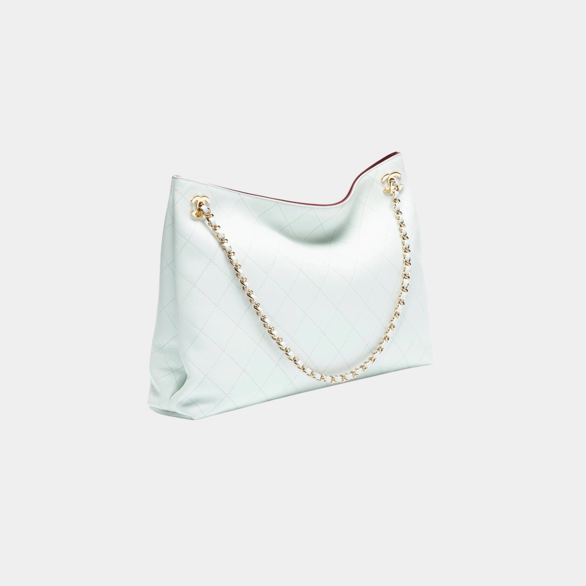 Chanel Basket Lamb &amp; Gold-Plated Metal