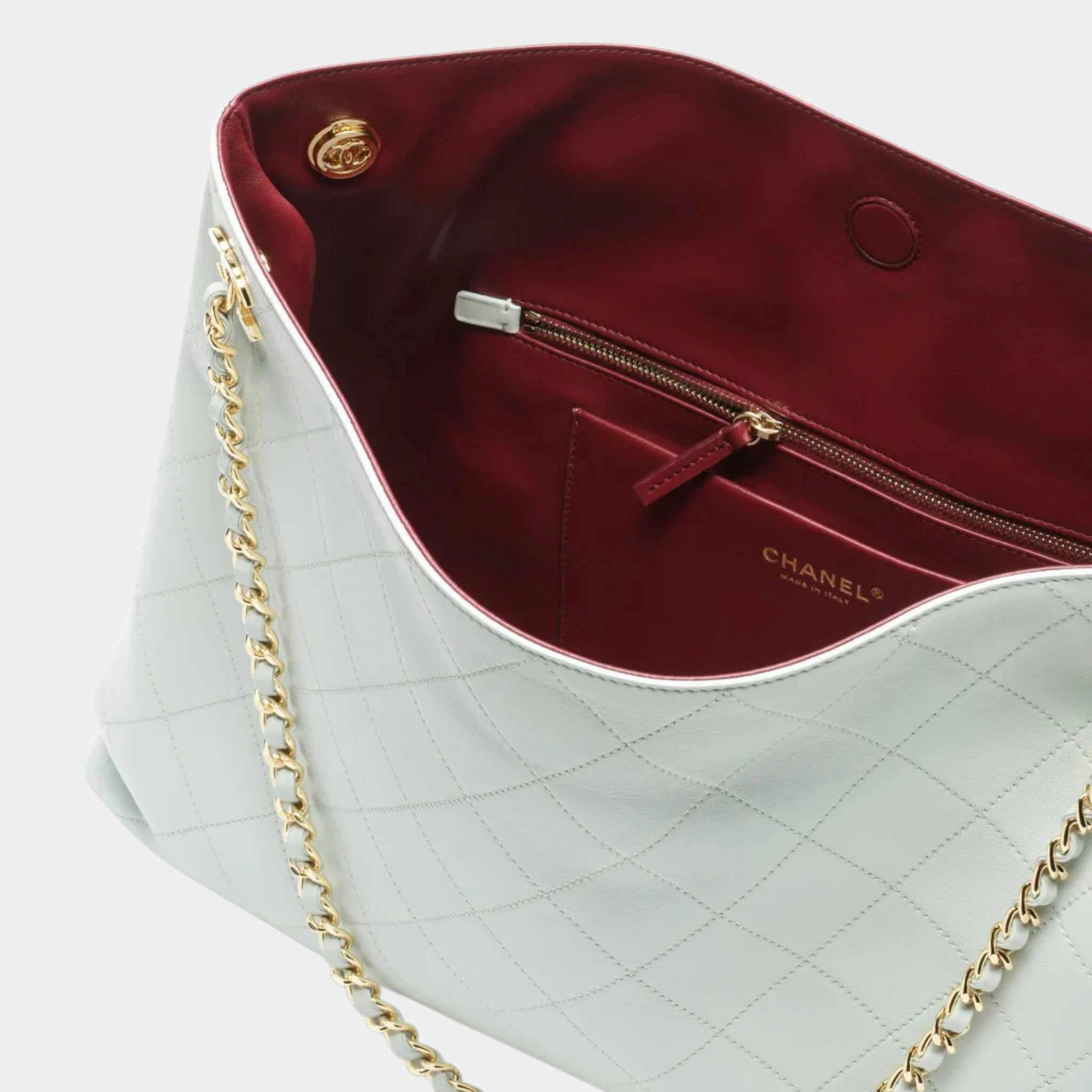 Chanel Basket Lamb &amp; Gold-Plated Metal