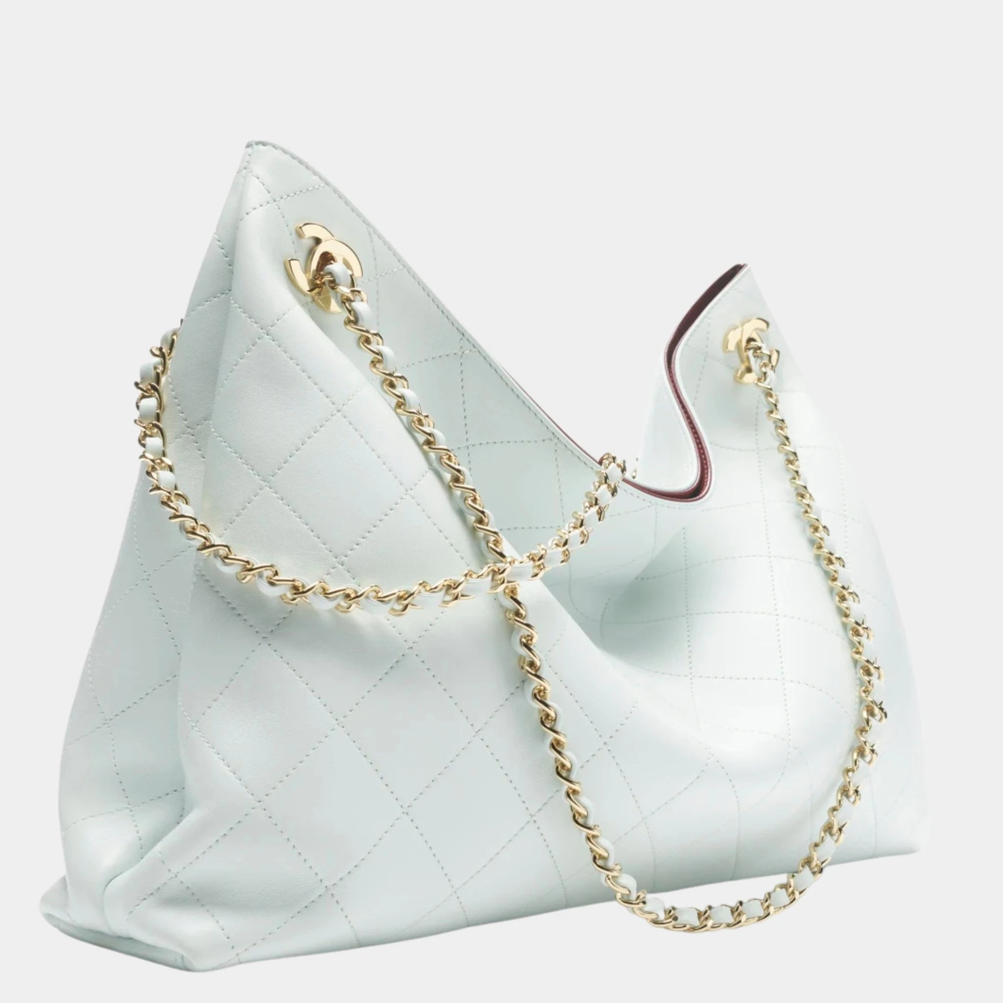 Chanel Basket Lamb &amp; Gold-Plated Metal