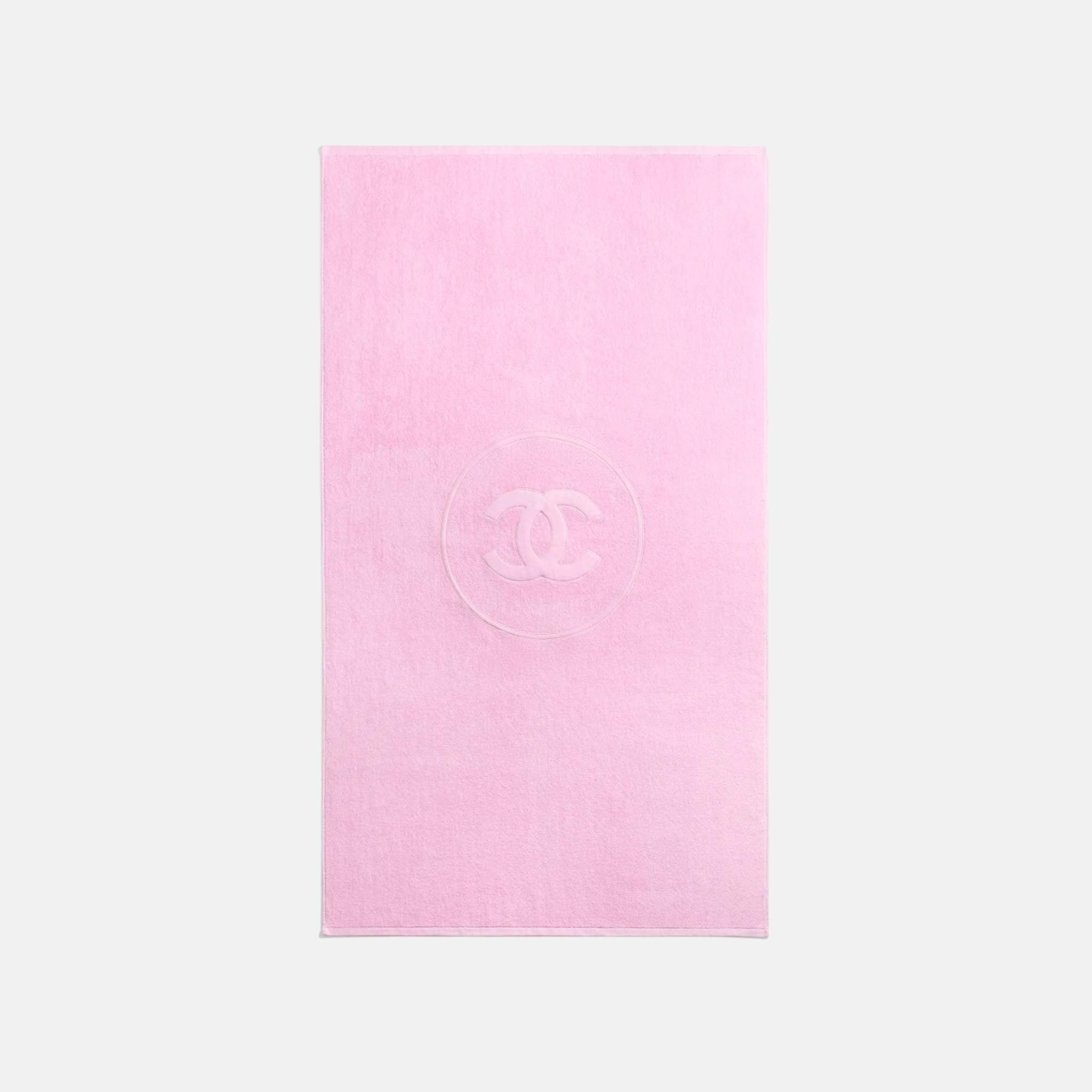 Chanel Beachwear Set In Cotton From Coco Beach 2025 Collection, Pink, Full