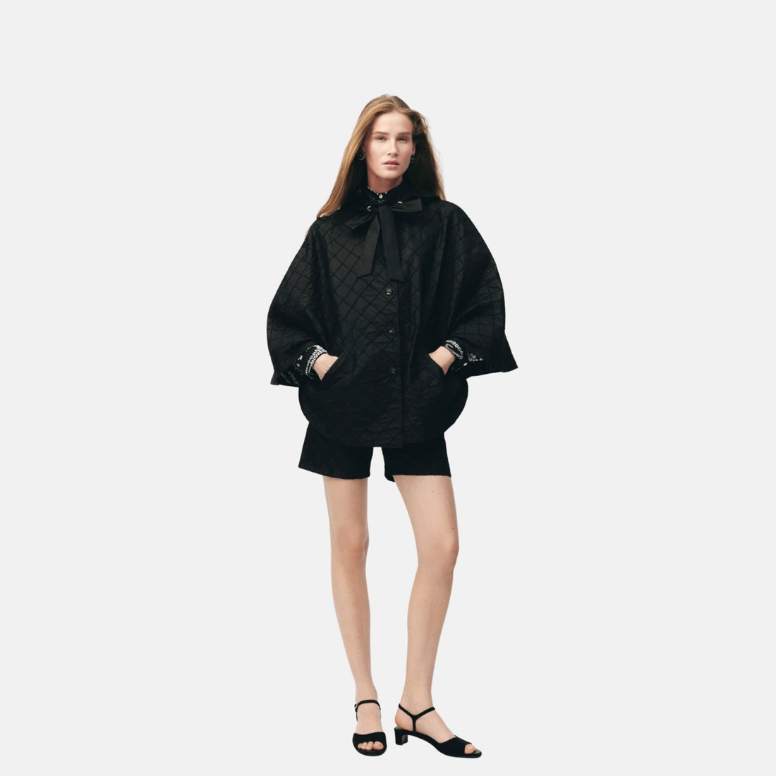 Chanel Cape In Taffeta Coco Beach Collection, Front