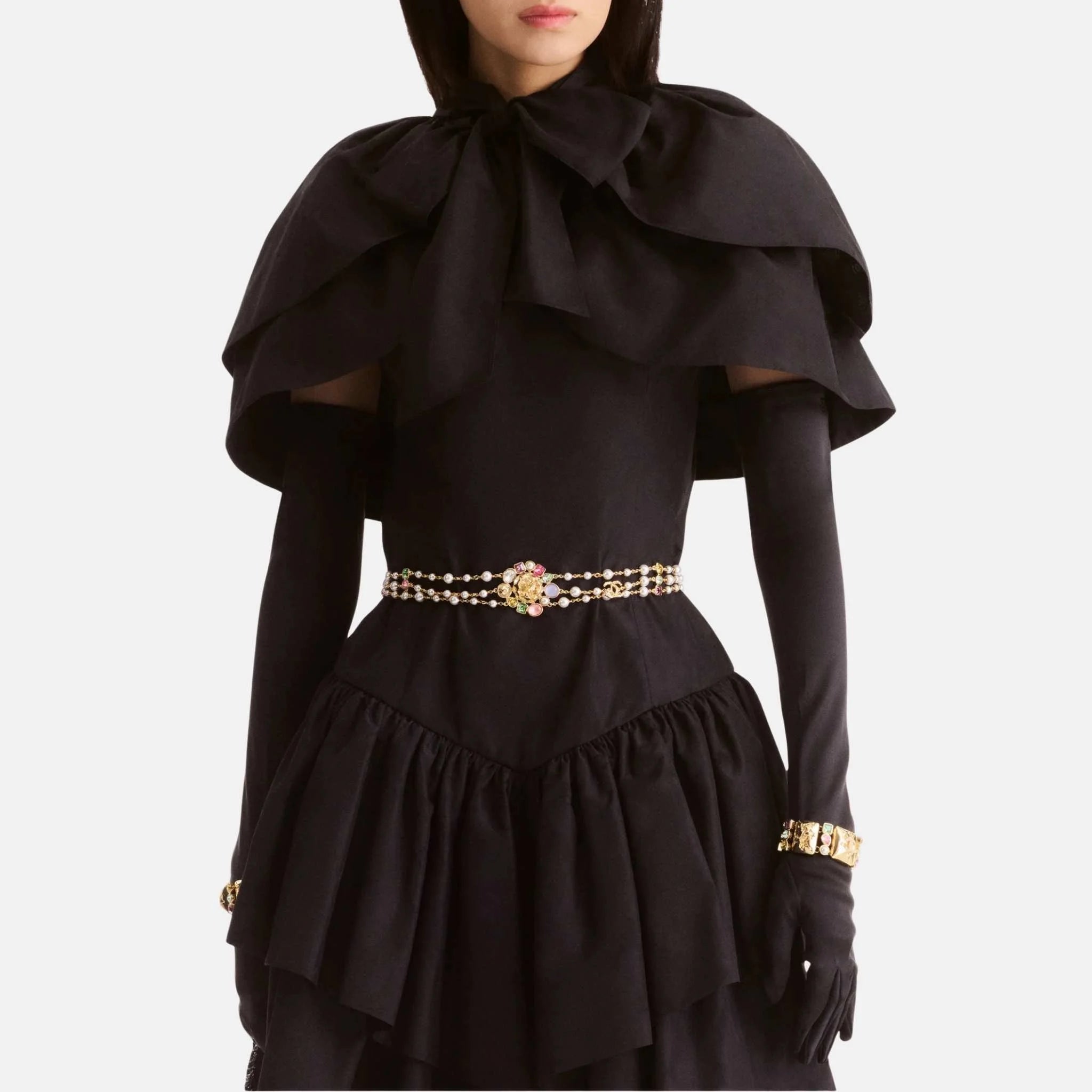 Chanel Cape in Silk Taffeta