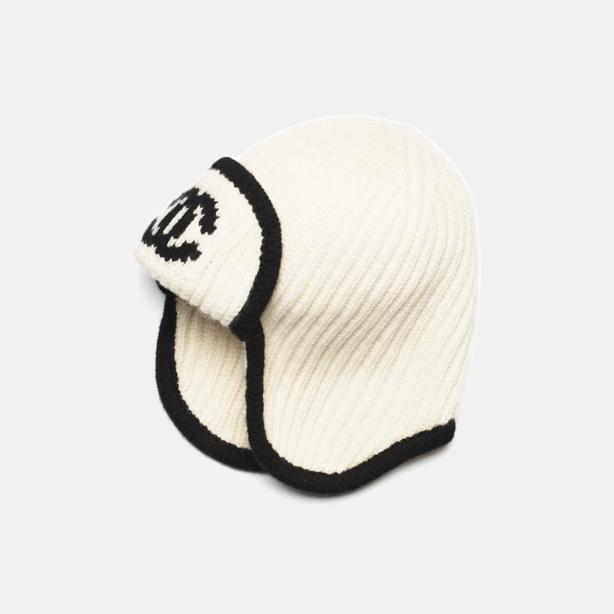 Chapka Cashmere White & Black
