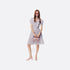 Chanel Dress Cotton Poplin White Blue & Pink, Full