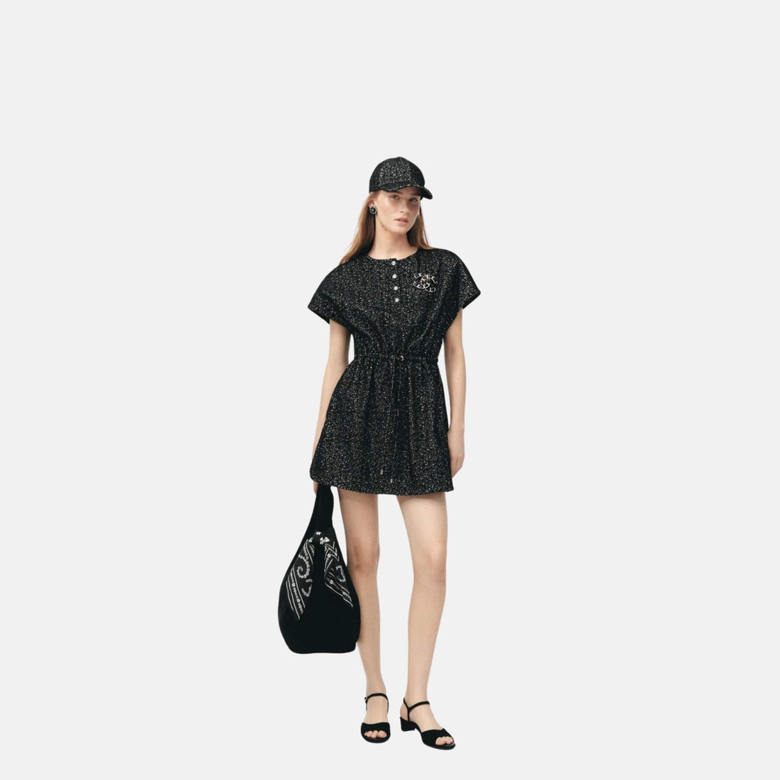 Chanel Dress In Cotton And Mixed Fibres Coco Beach Collection, Front