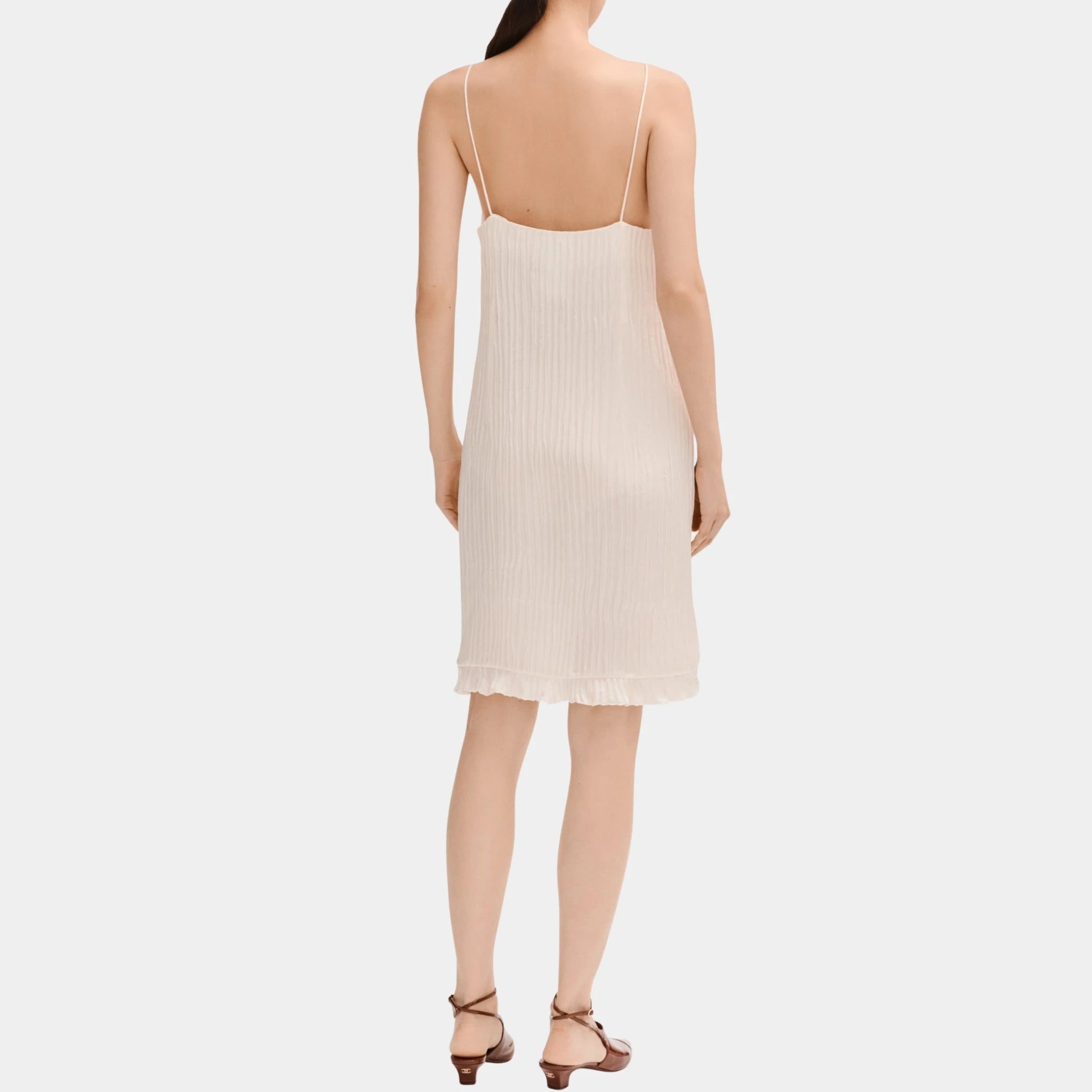 Chanel Dress in Linen and Silk Canvas, Back