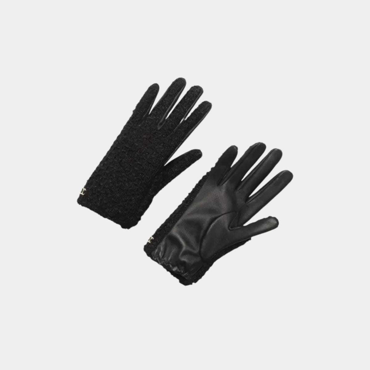 Hand Gloves Tweed & Lambskin