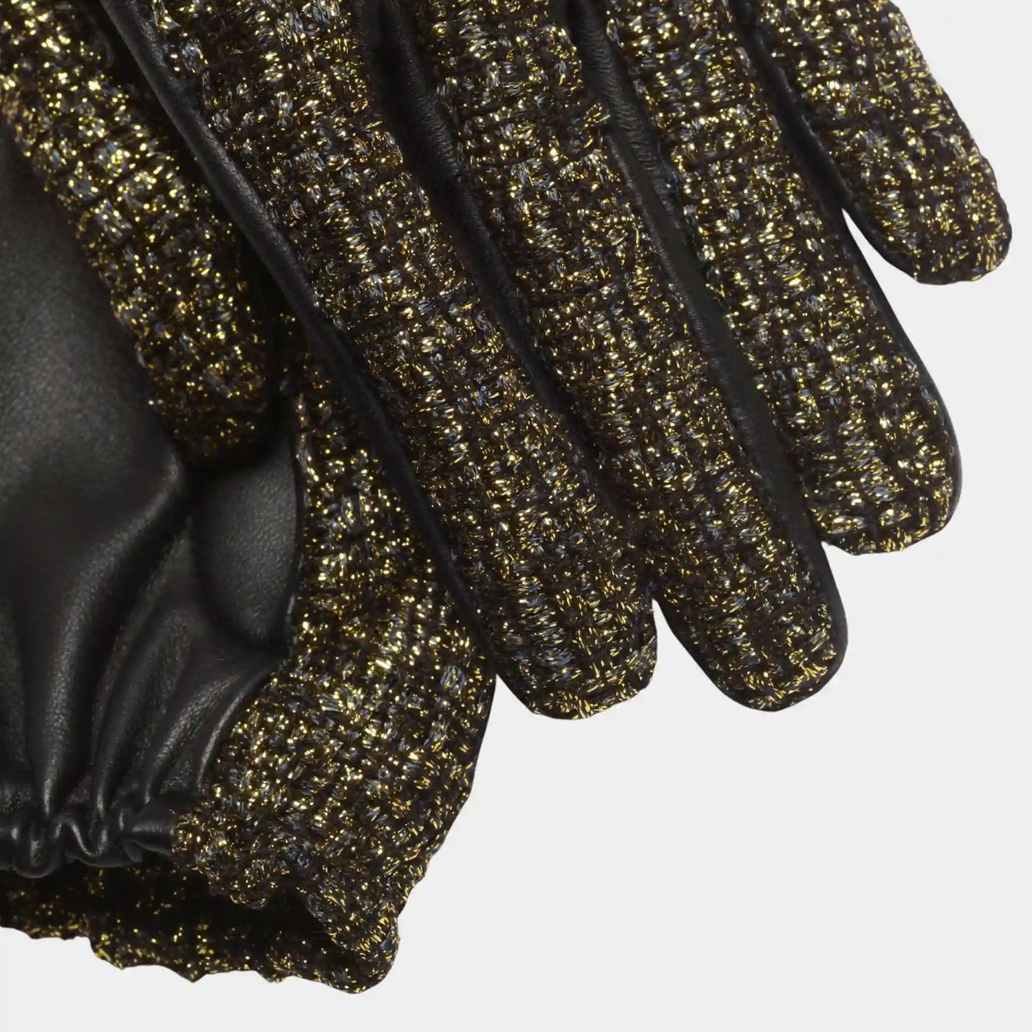 Hand Gloves Tweed &amp; Lambskin