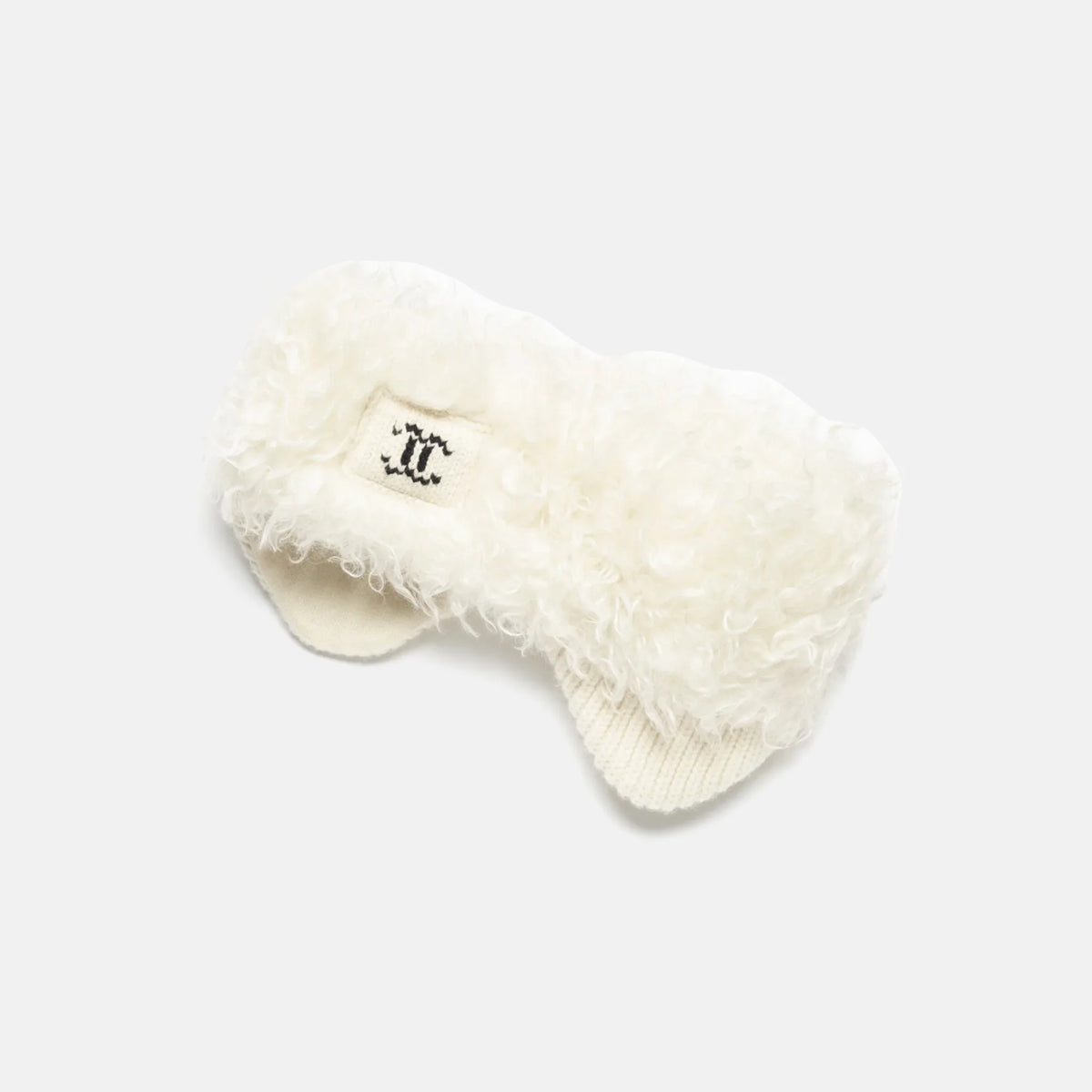 Headband Cashmere & Mohair Ecru & Black — Default Title