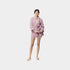 Chanel Jacket Cotton Tweed Light Pink & Grey, Full