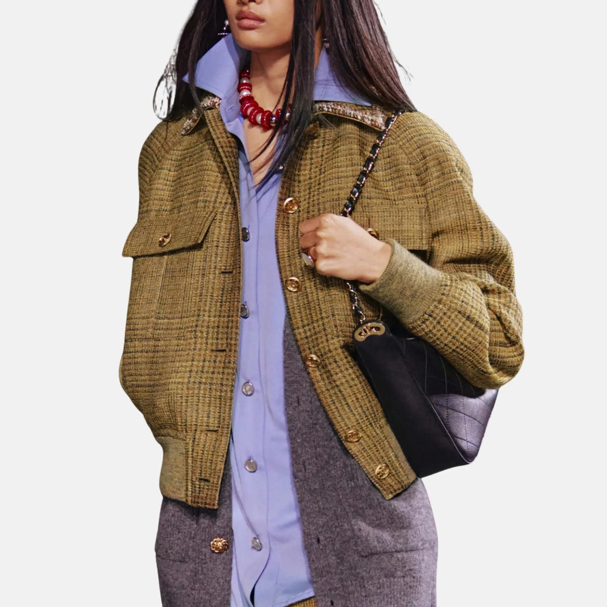 Jacket Wool in Marigold Yellow