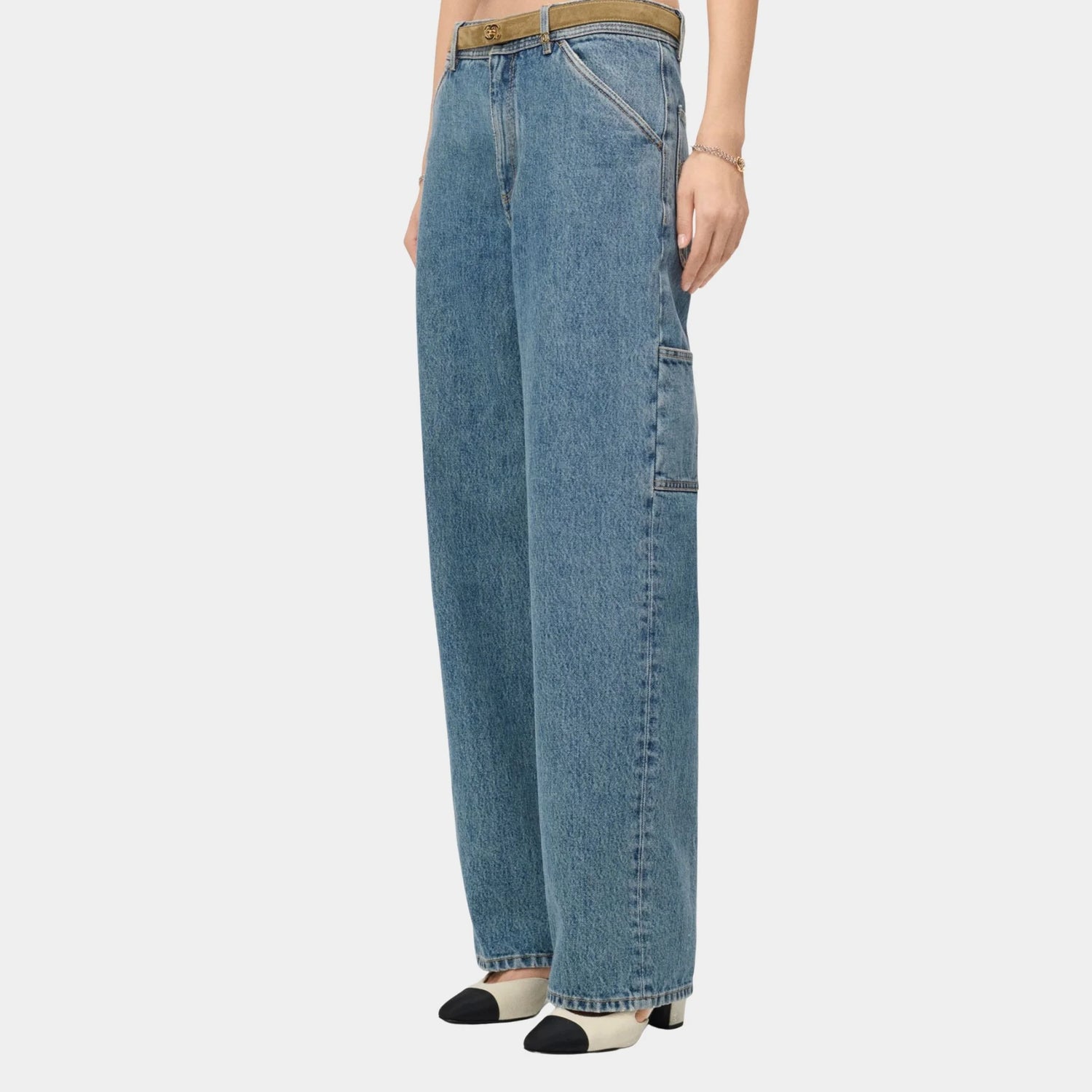 Chanel Jeans Blue