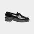 Chanel Moccasins Shiny Calfskin Black, Side