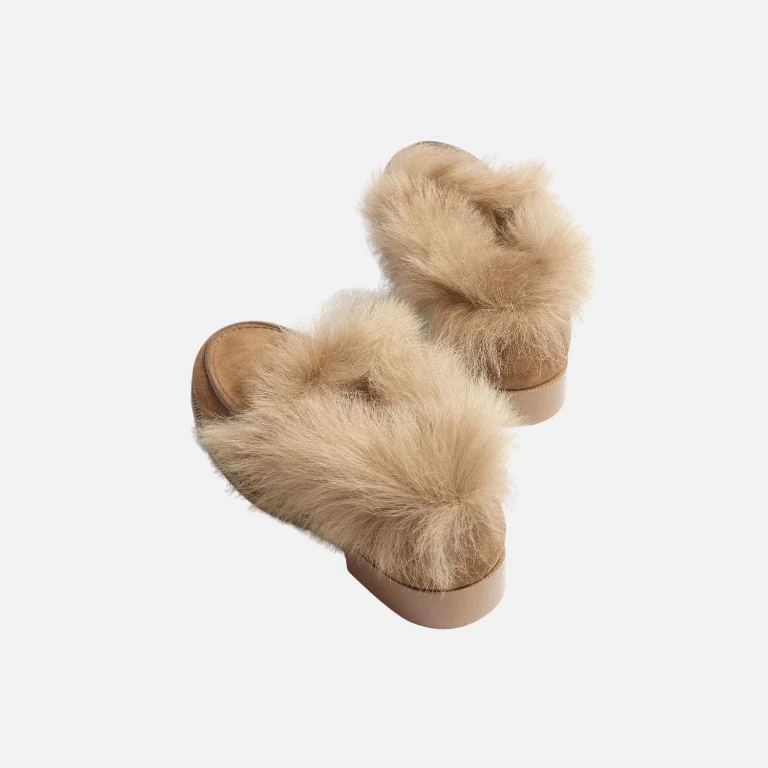 Chanel Moccasins Suede Kidskin And Shearling Lambskin, Top