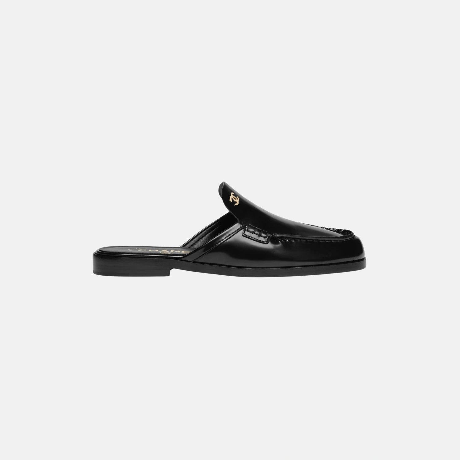 Chanel Mules in Black Calfskin – SANDS Chanel Mules in Black Calfskin – SANDS