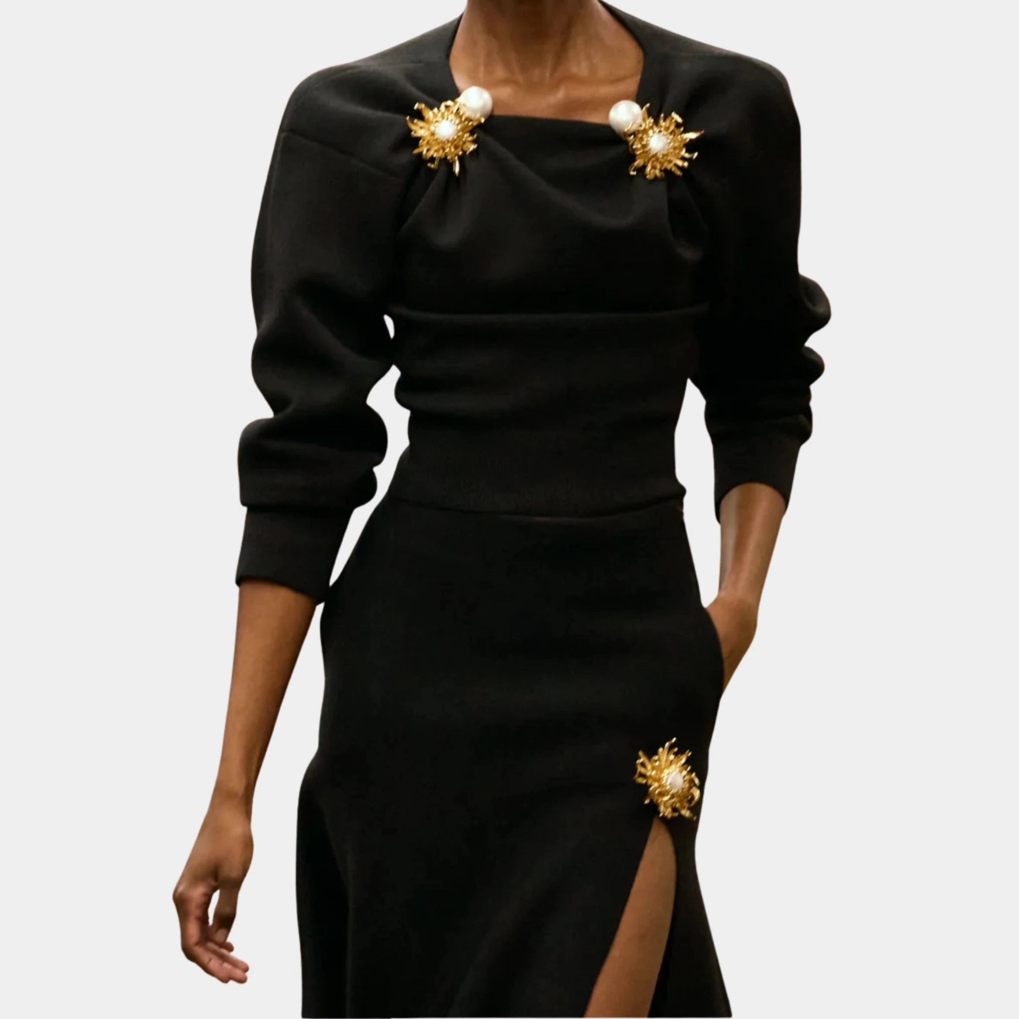 Chanel Pullover Wool &amp; Silk Black