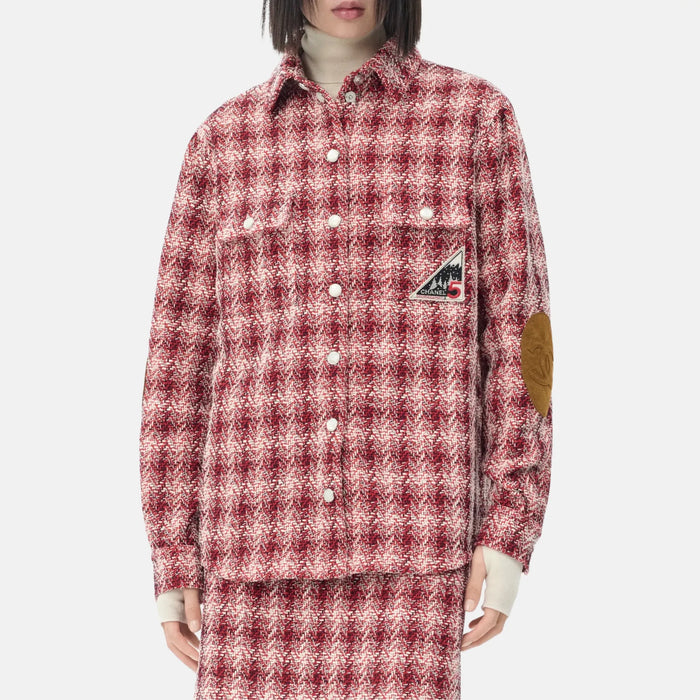 Chanel Shirt Cotton in Red Pink and White — Coco Neige 2026