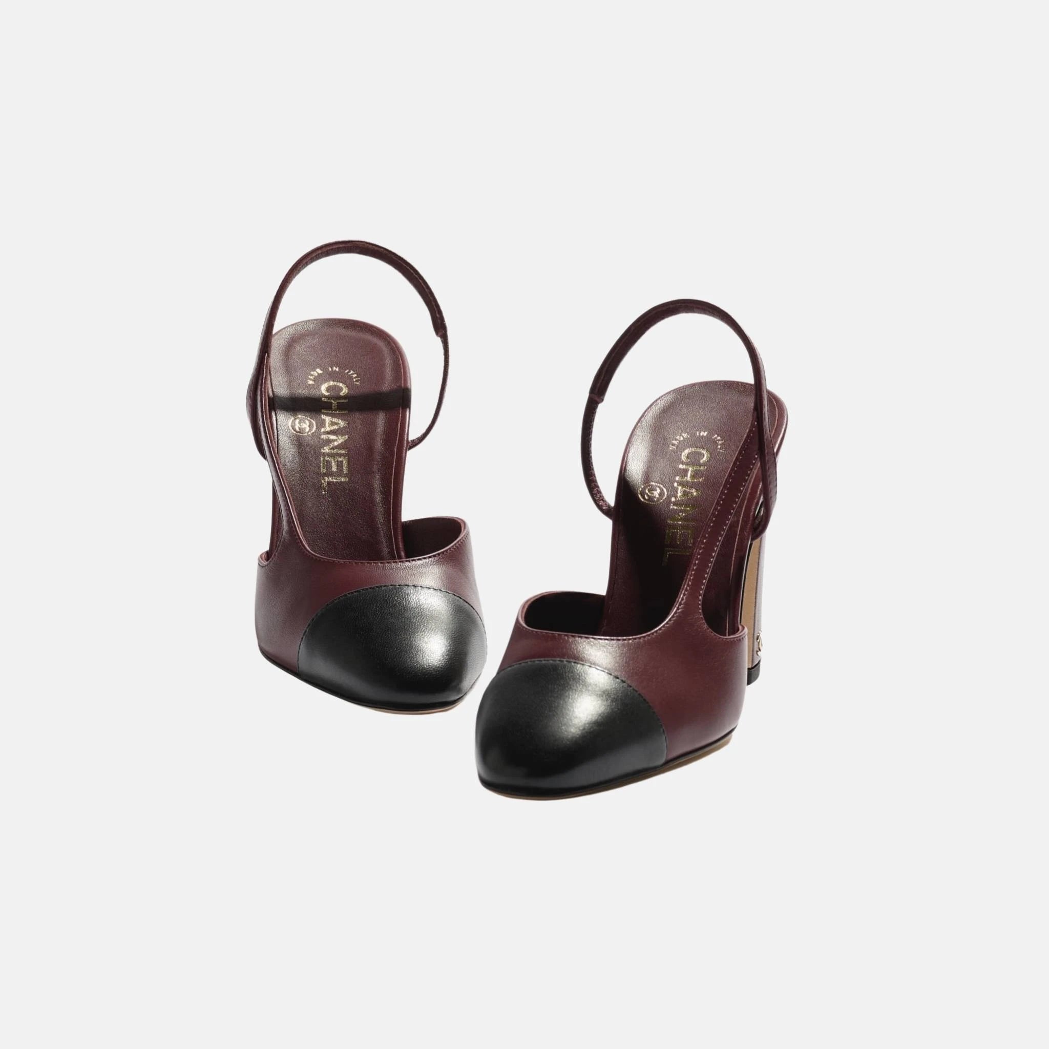 Chanel Slingbacks in Lambskin, Front
