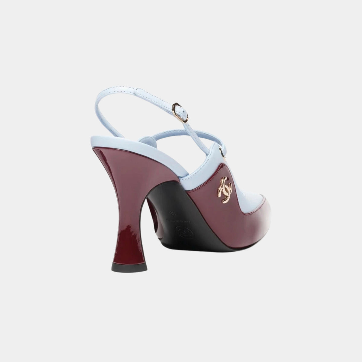 Slingbacks Lambskin &amp; Patent Calfskin