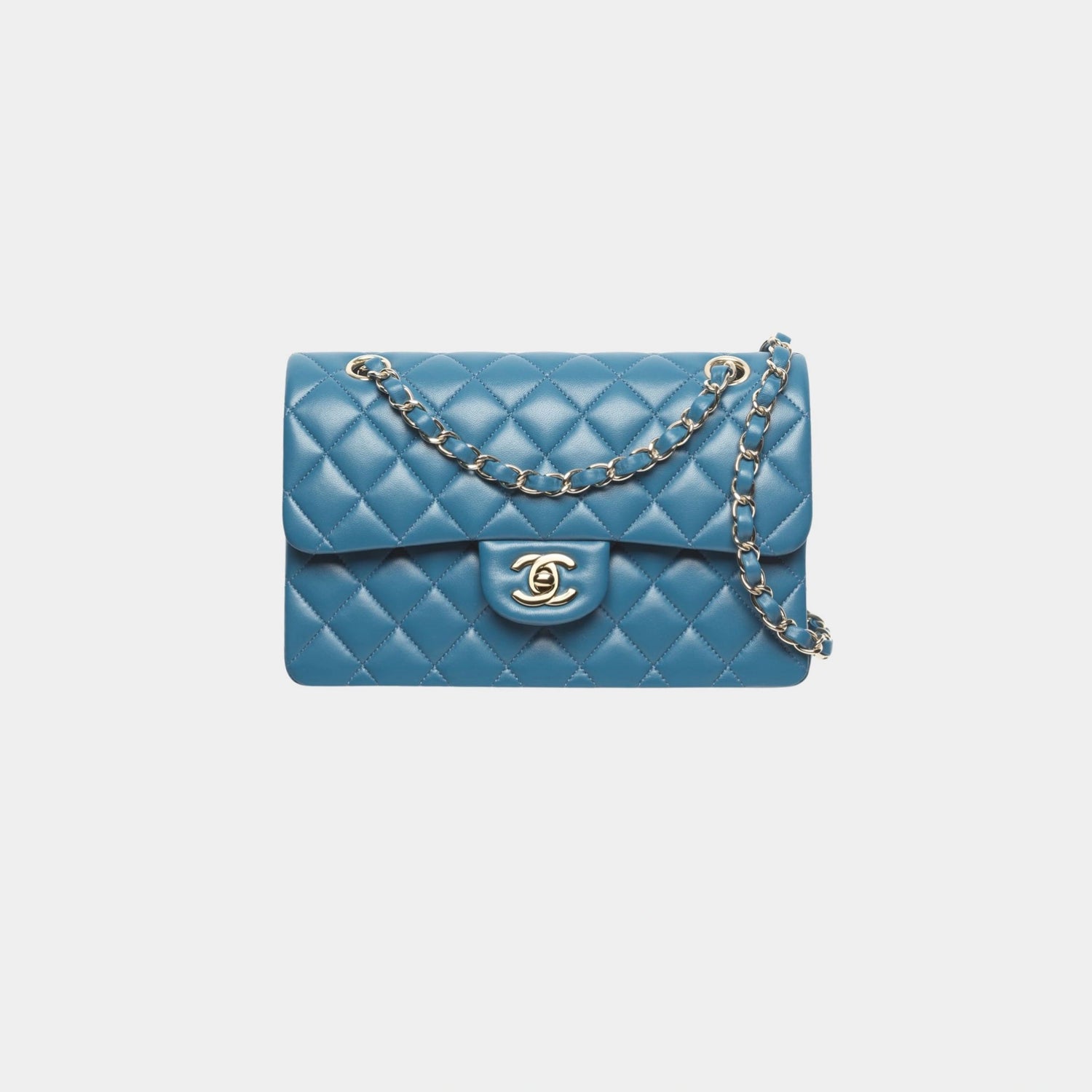 Chanel Small Hobo Bag Calfskin &amp; Gold-Tone Metal Black