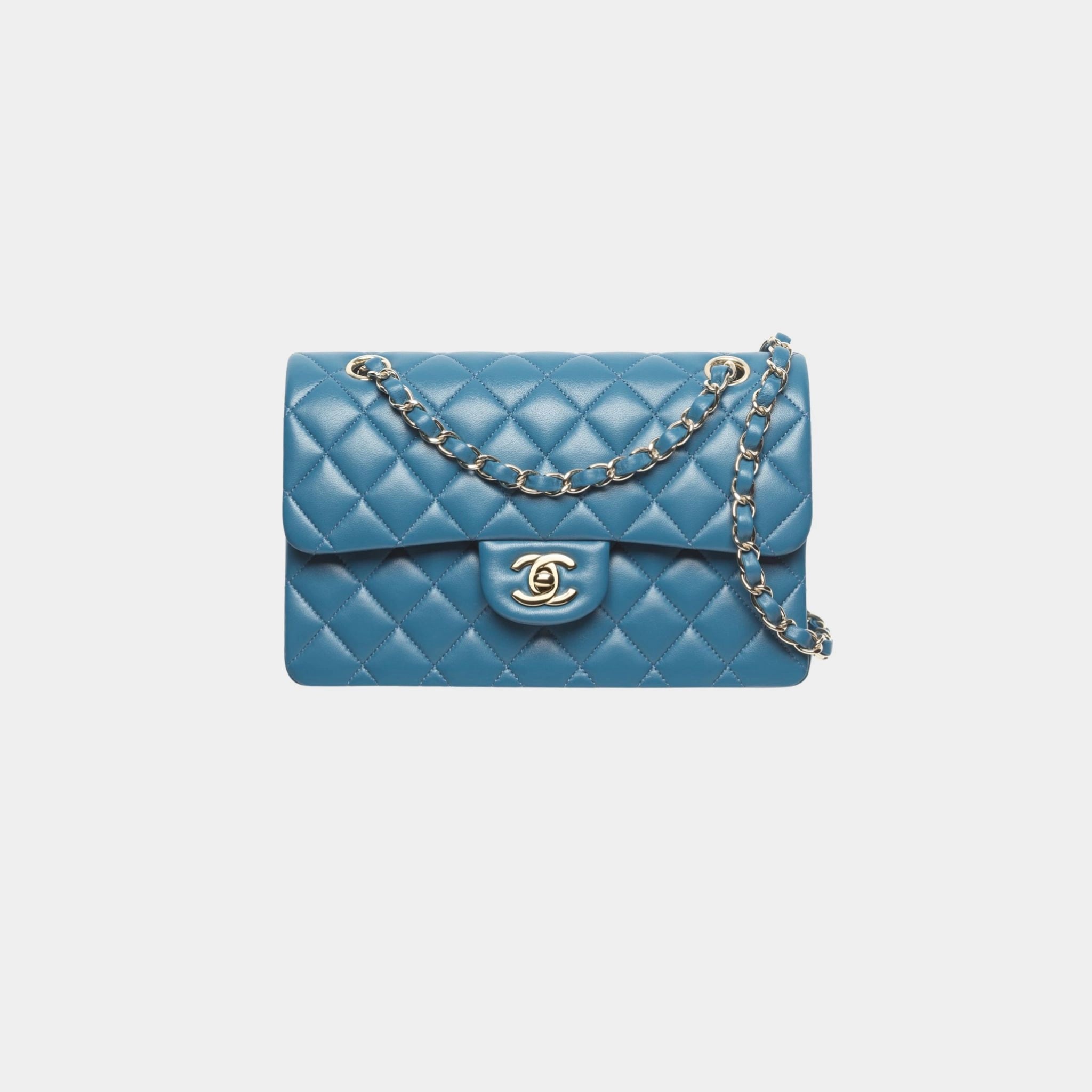 Chanel Small Hobo Bag Calfskin &amp; Gold-Tone Metal Black