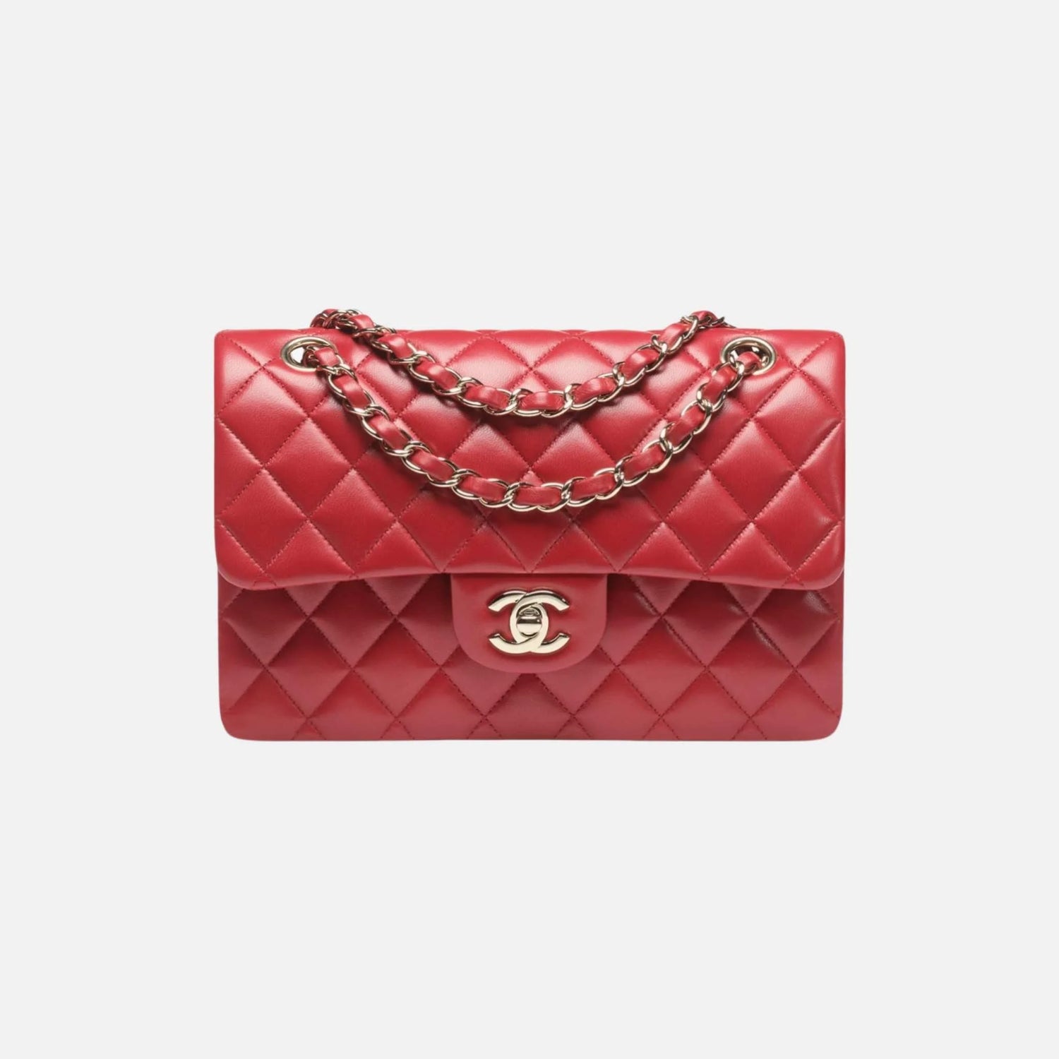 Chanel Small Classic Handbag in Lambskin