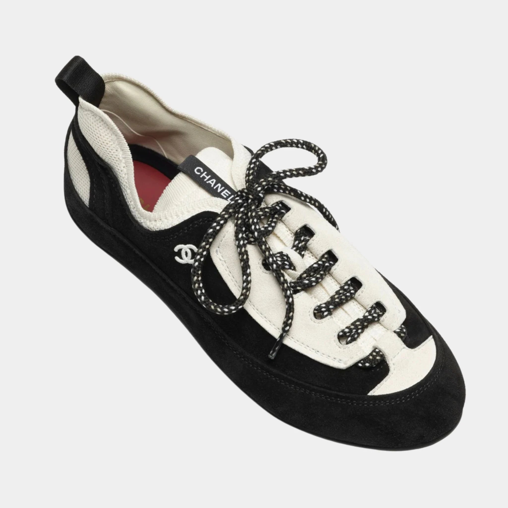 Chanel Sneakers Lamb &amp; mixed fibers White